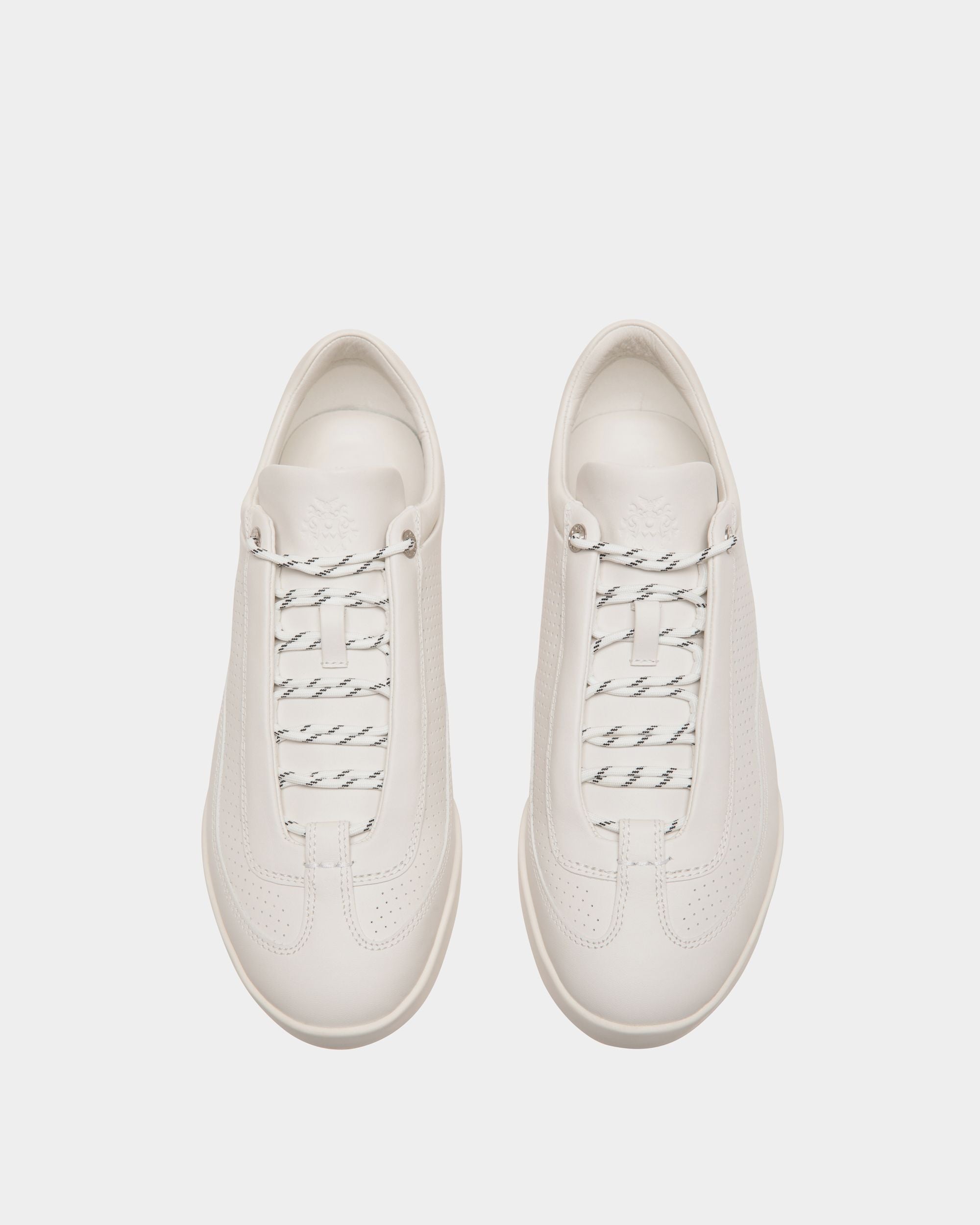 Sneaker Manto Runner En Cuir Blanc - Homme - Bally - 04