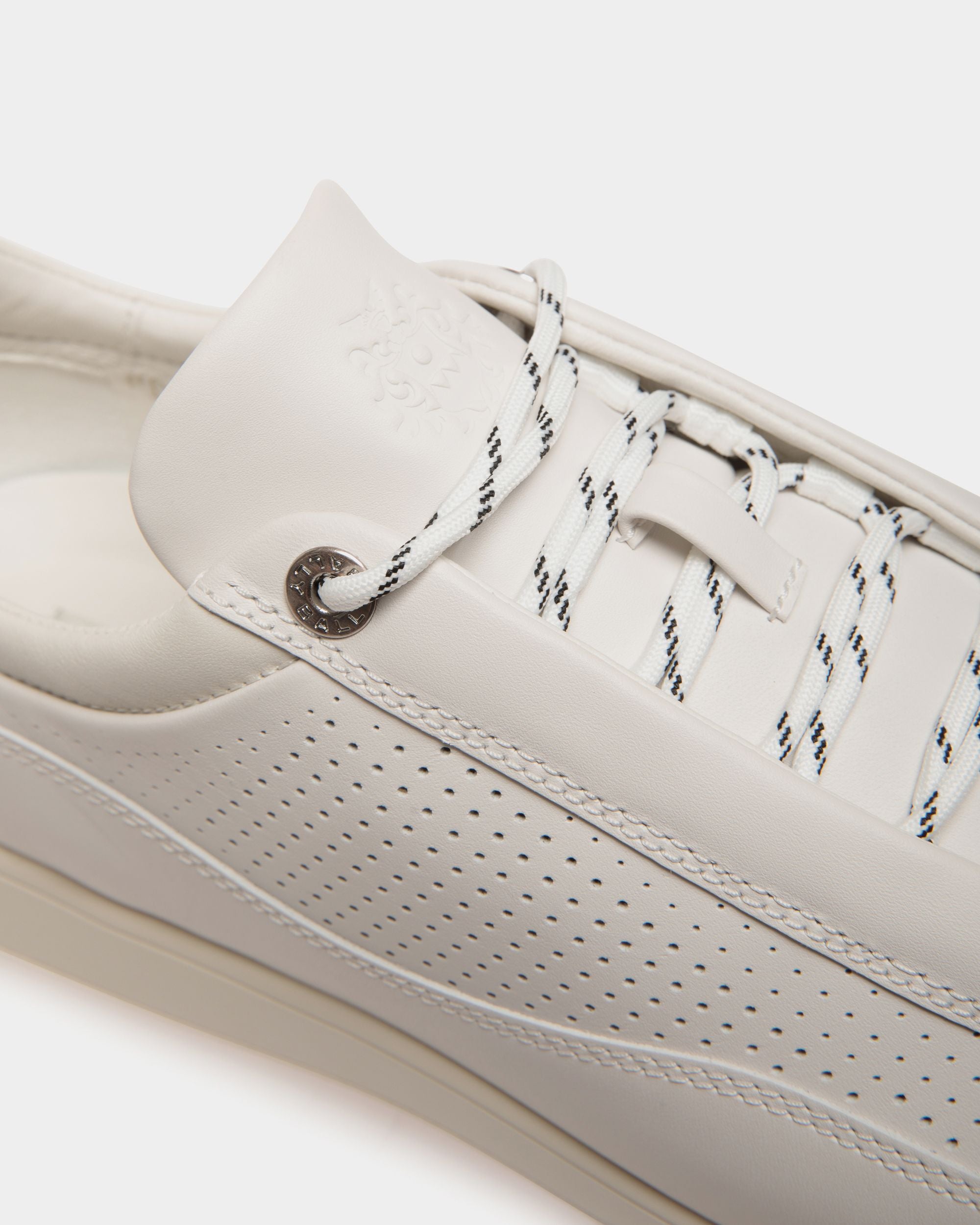 Sneaker Manto Runner En Cuir Blanc - Homme - Bally - 05