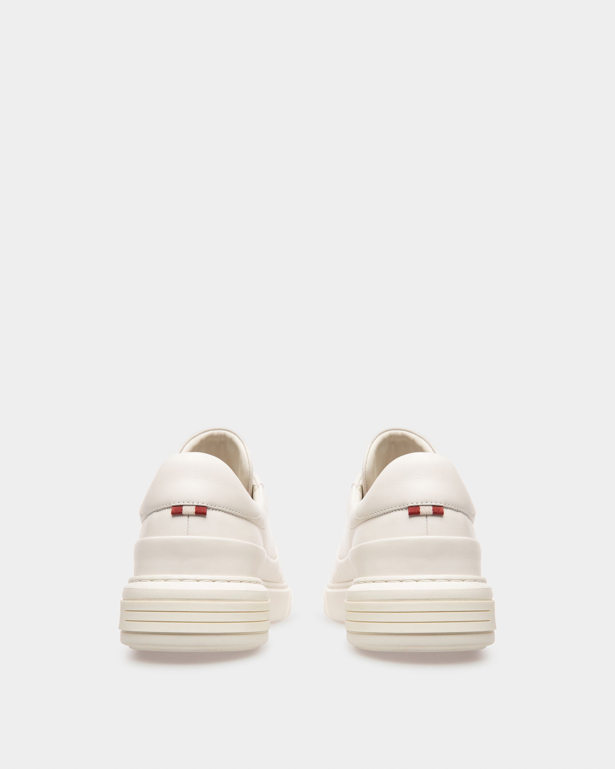 Manny Sneakers En Cuir Blanc - Homme - Bally - 04