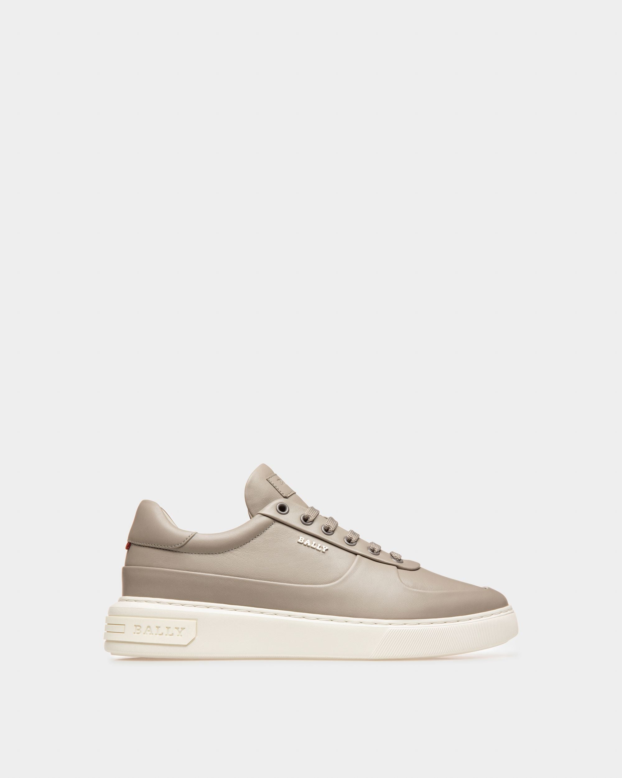 Manny Sneakers En Cuir Gris - Homme - Bally - 01
