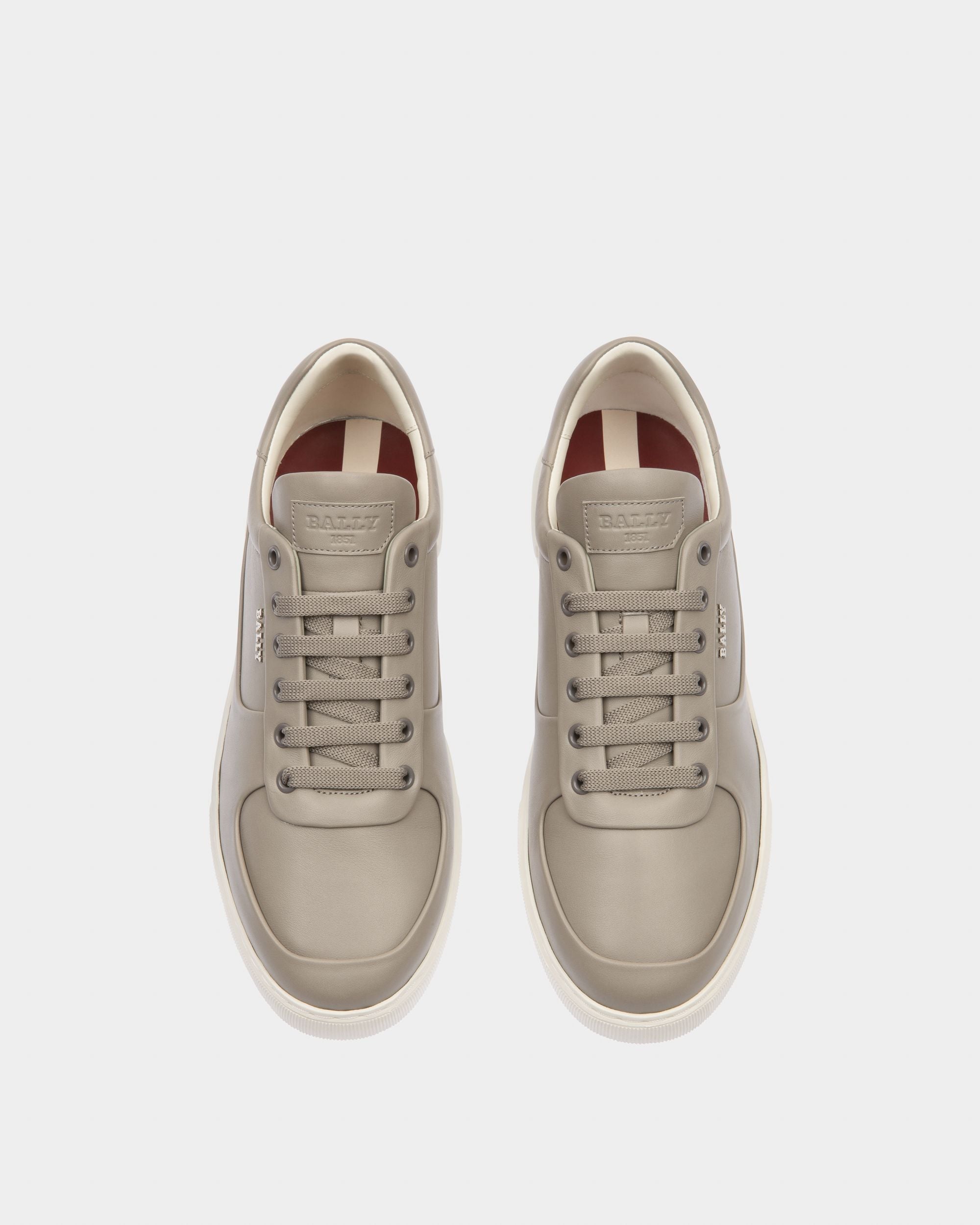 Manny Sneakers En Cuir Gris - Homme - Bally - 02