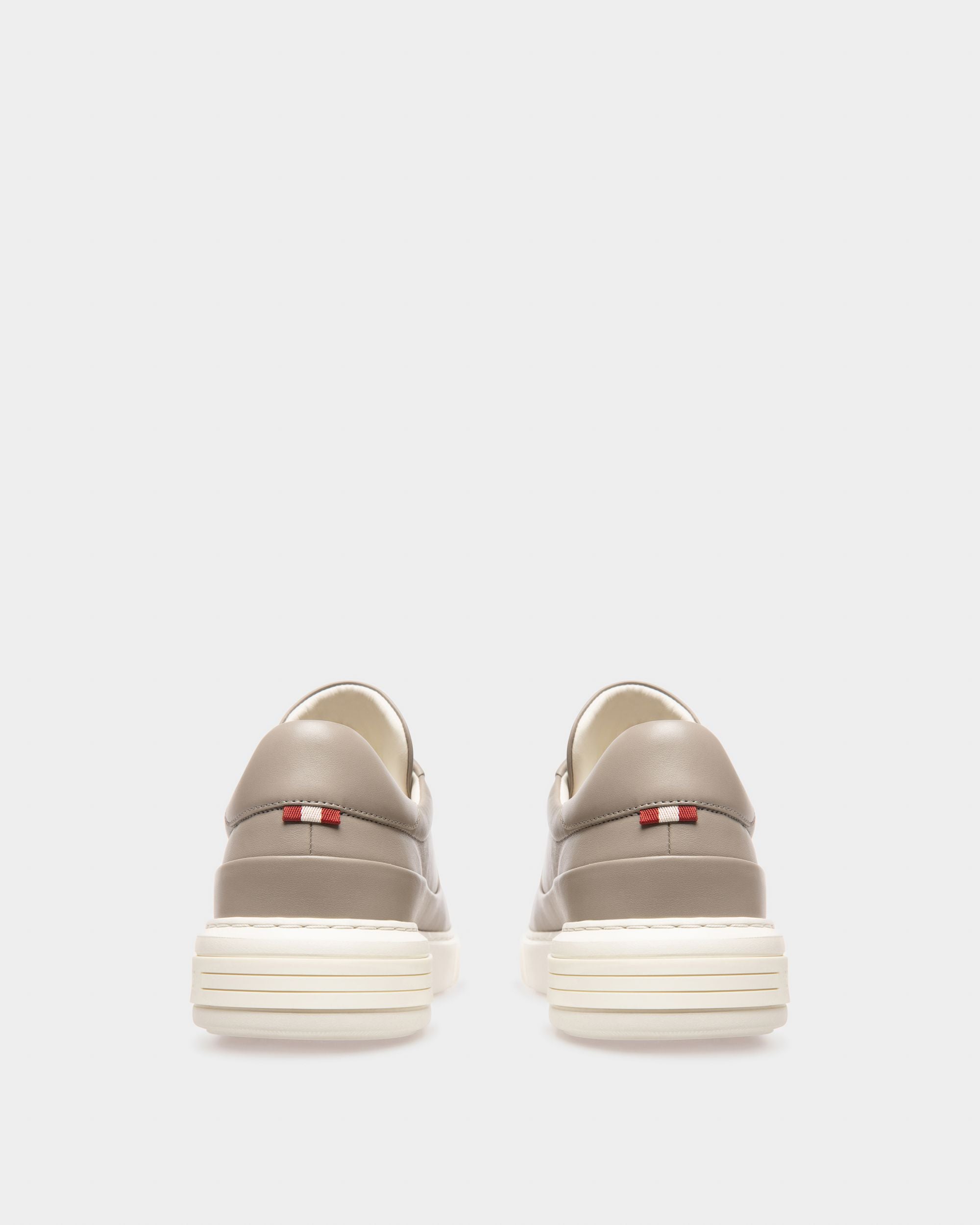 Manny Sneakers En Cuir Gris - Homme - Bally - 04