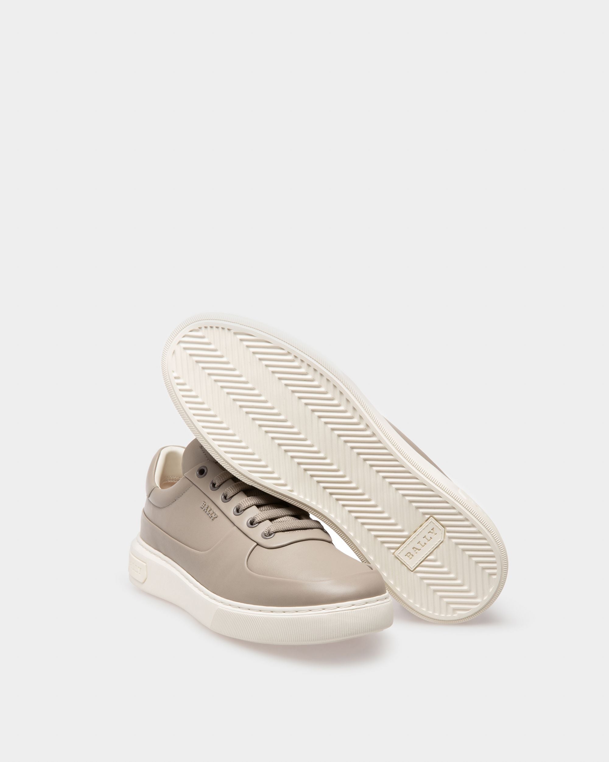 Manny Sneakers En Cuir Gris - Homme - Bally - 05
