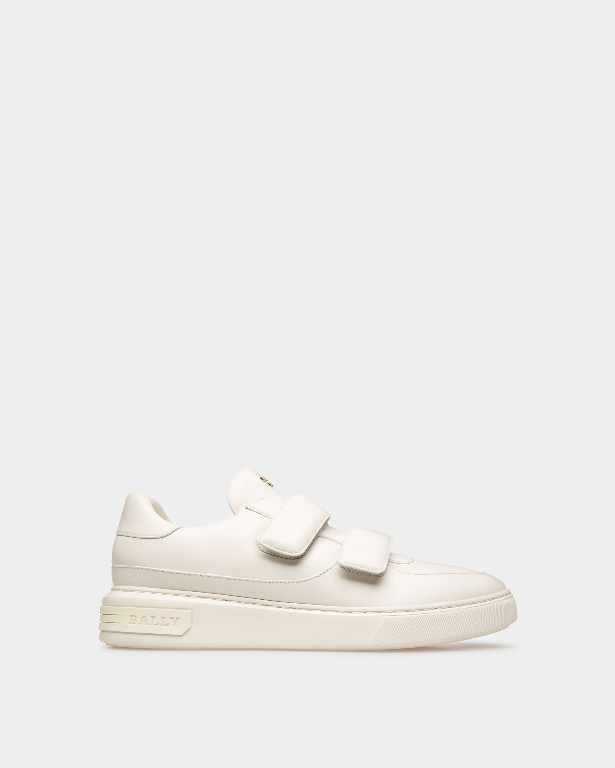 Maylor Sneakers En Cuir Blanc - Homme - Bally - 01