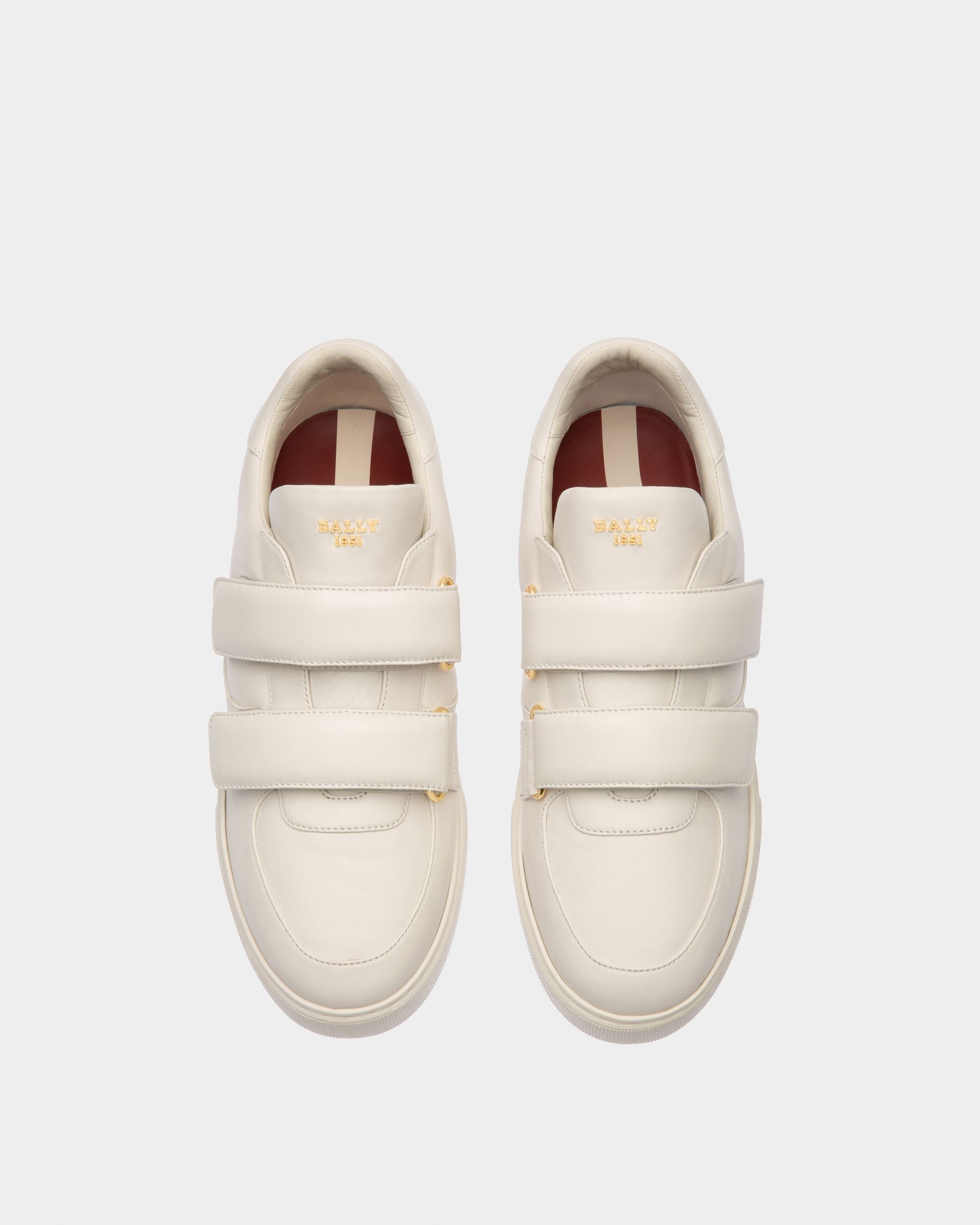 Maylor Sneakers En Cuir Blanc - Homme - Bally - 02