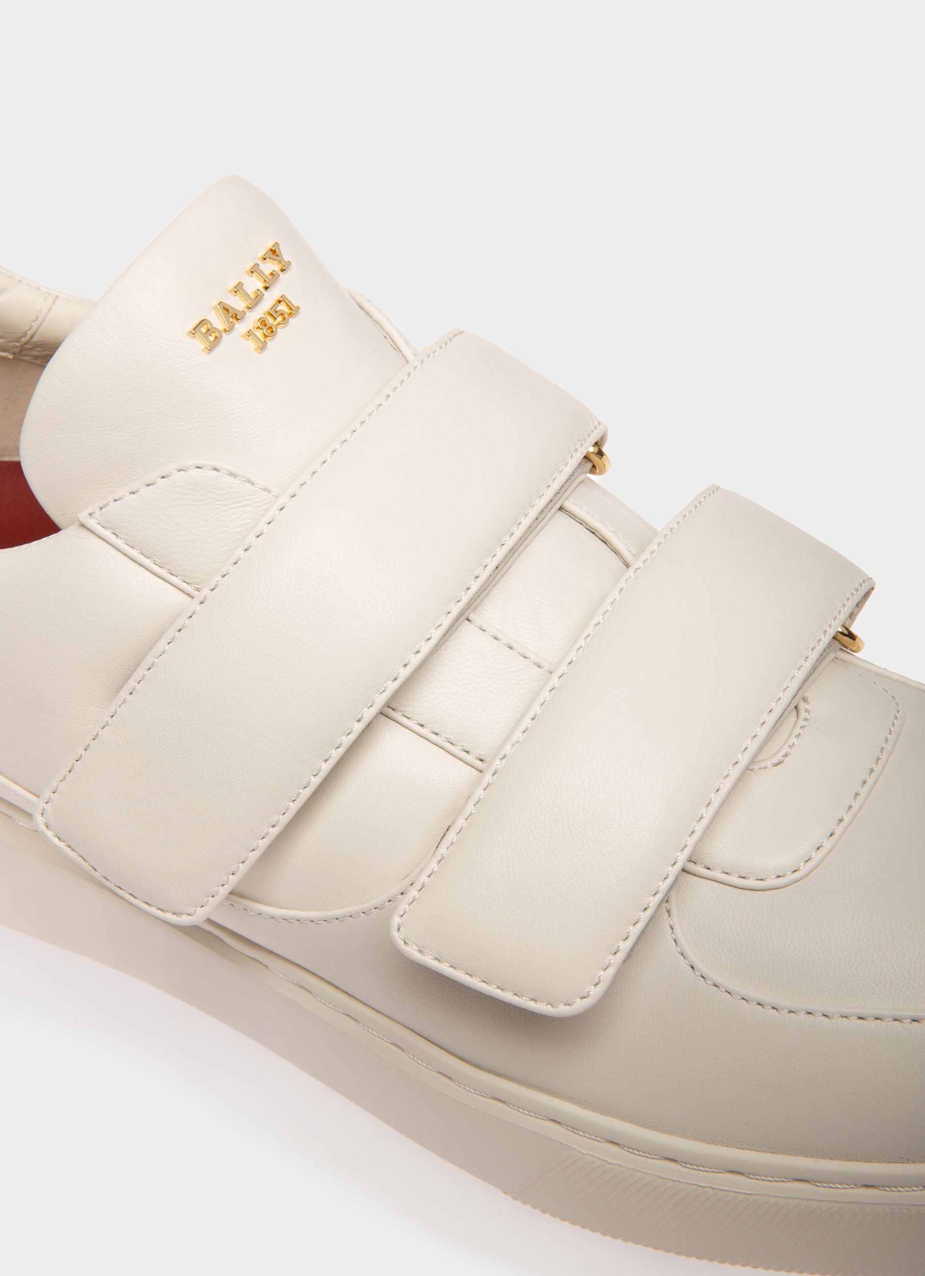 Maylor Sneakers En Cuir Blanc - Homme - Bally - 06