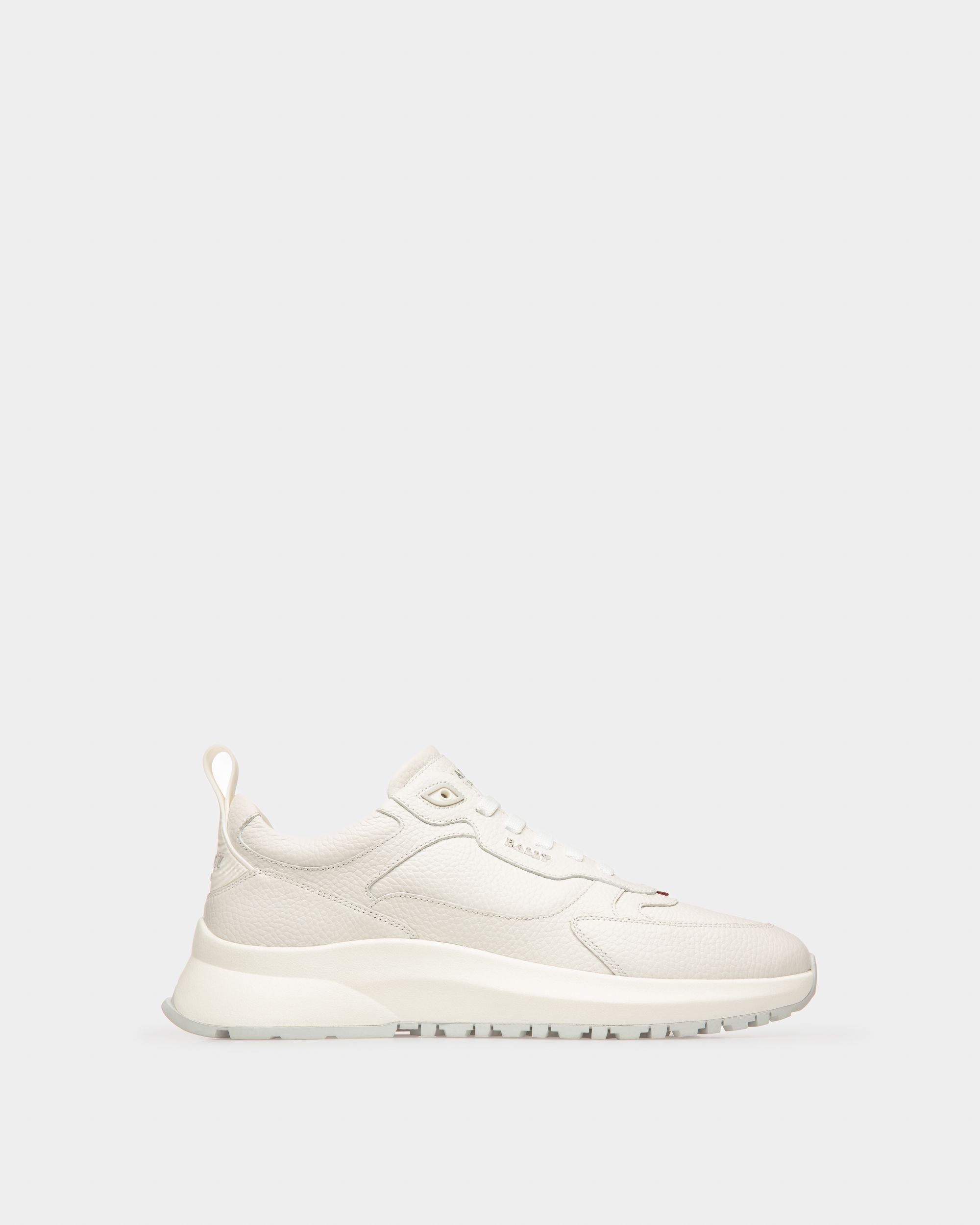 Dave Sneakers En Cuir Blanc - Homme - Bally - 01