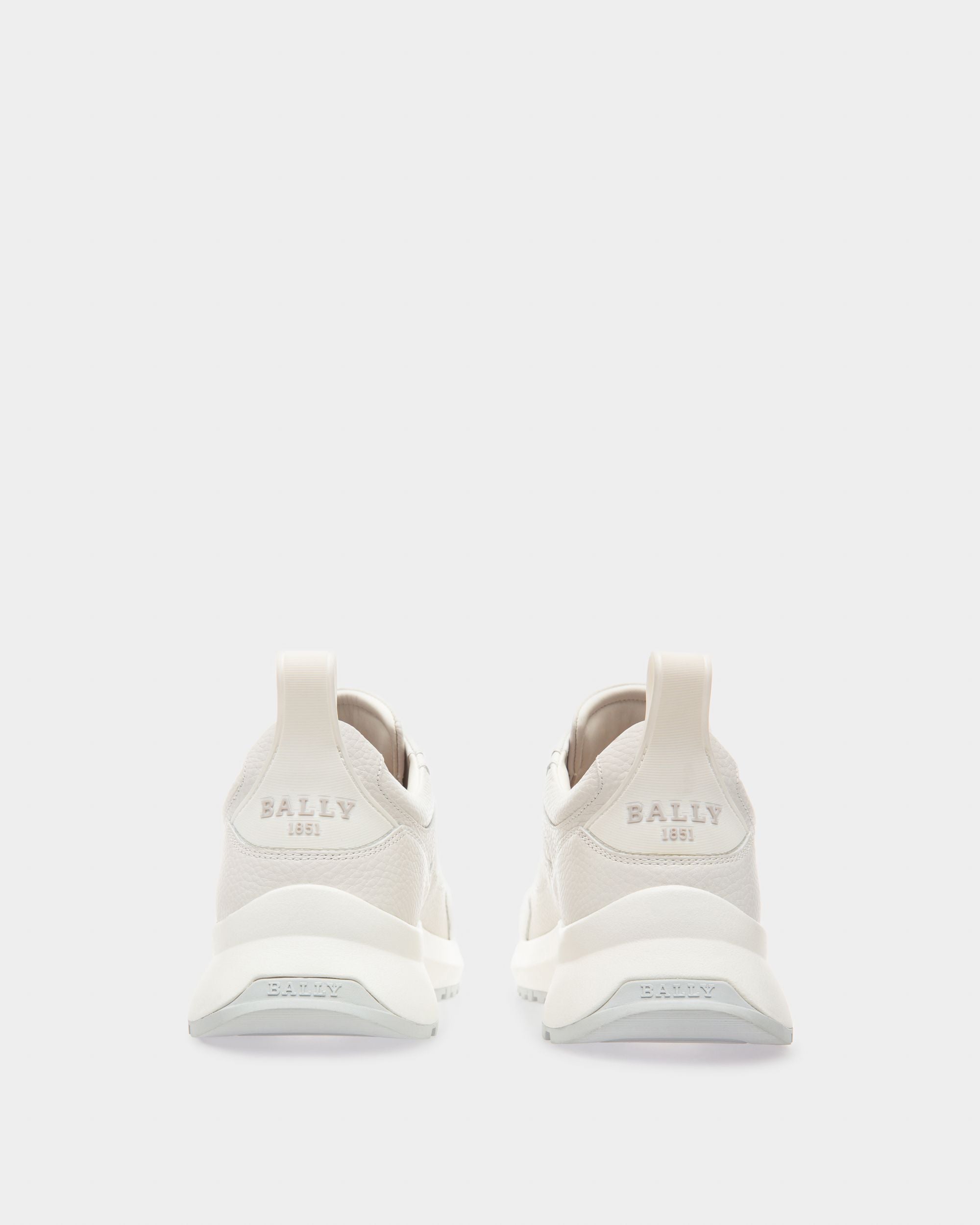 Dave Sneakers En Cuir Blanc - Homme - Bally - 04