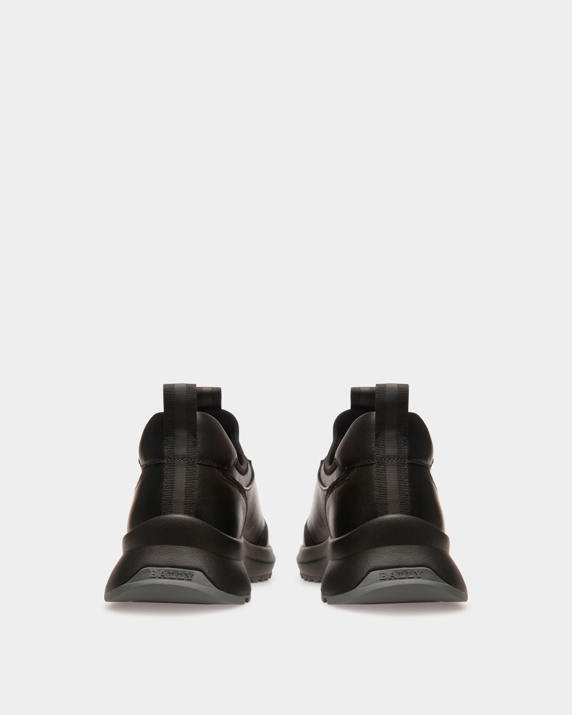 Deven Sneakers En Cuir Noir - Homme - Bally - 04
