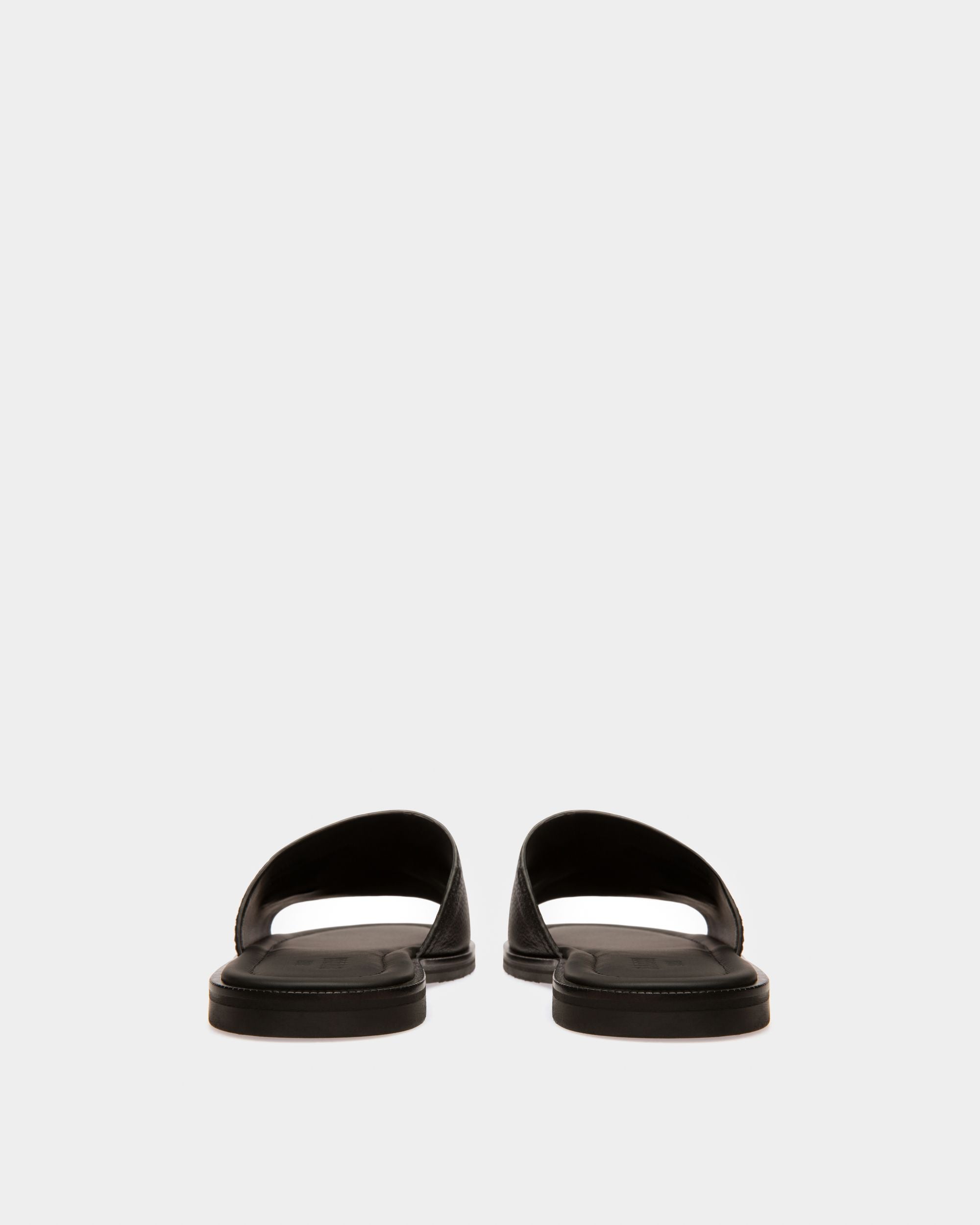 Jareth Sandales En Cuir Noir - Homme - Bally - 03