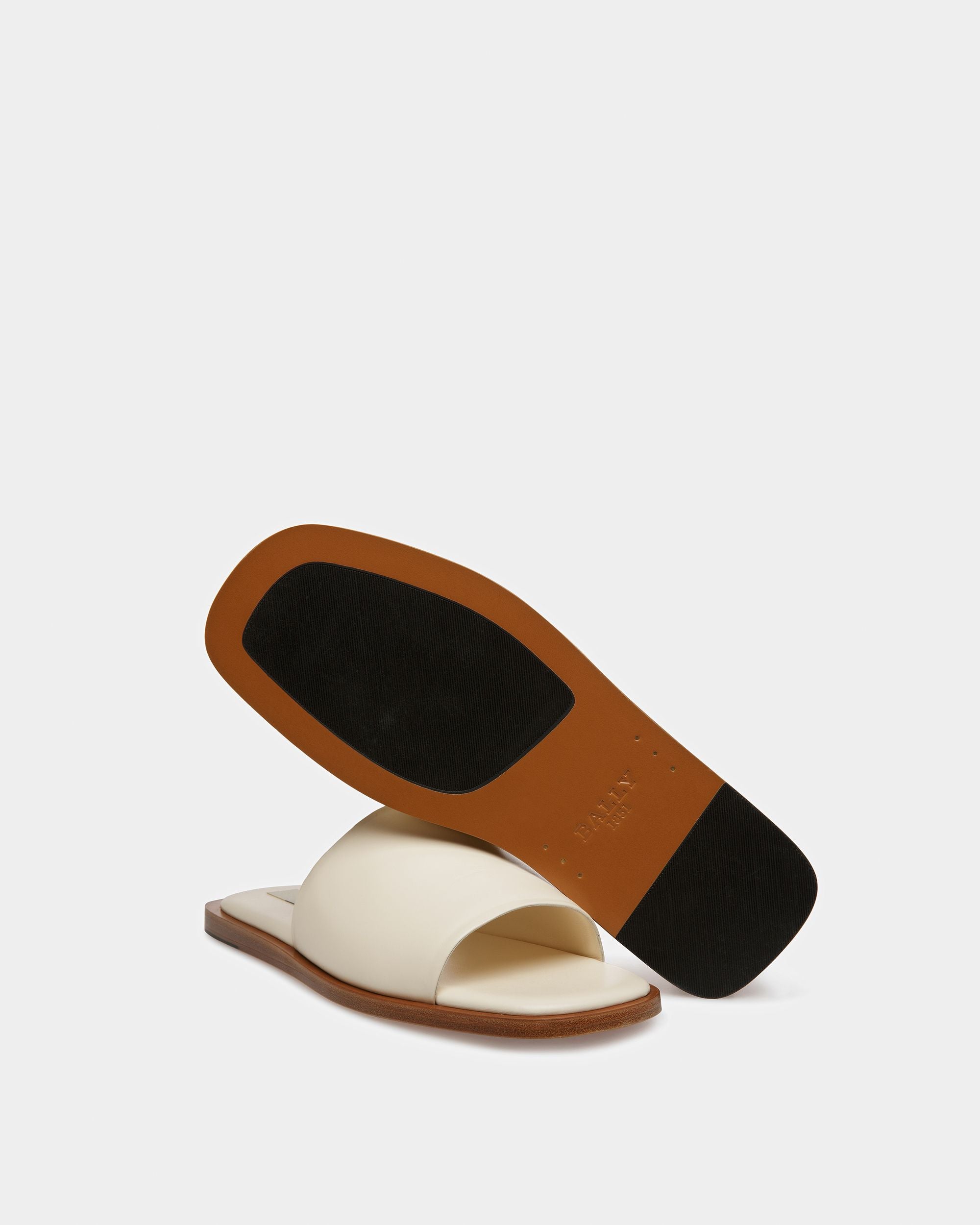Sabian Sandales En Cuir Ivoire - Homme - Bally - 05