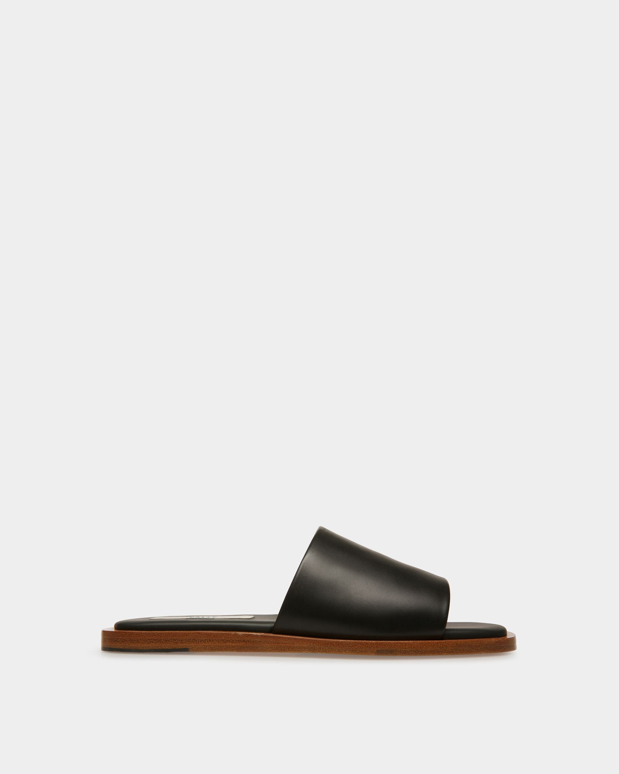Sabian Sandales En Cuir Noir - Homme - Bally - 01