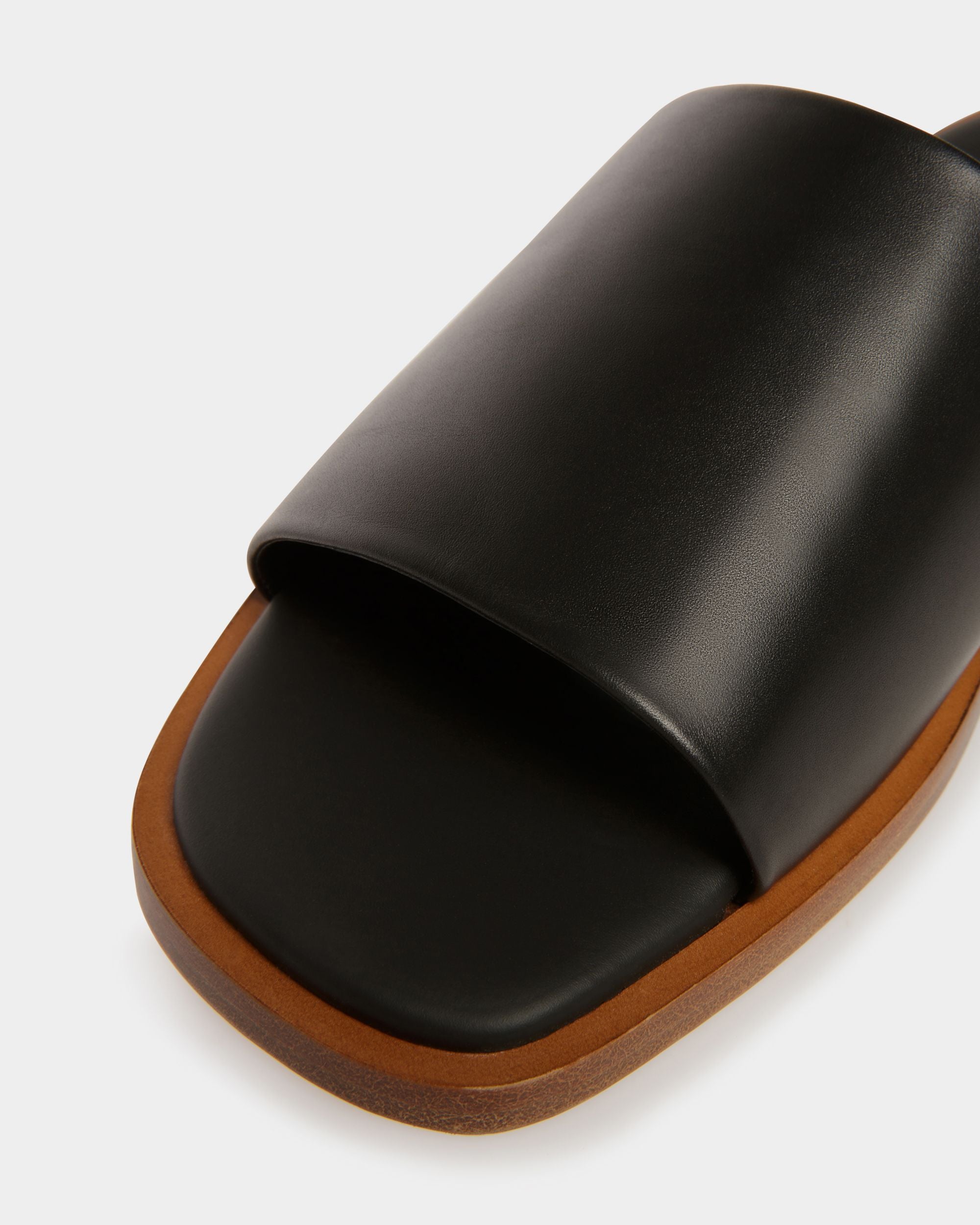 Sabian Sandales En Cuir Noir - Homme - Bally - 03