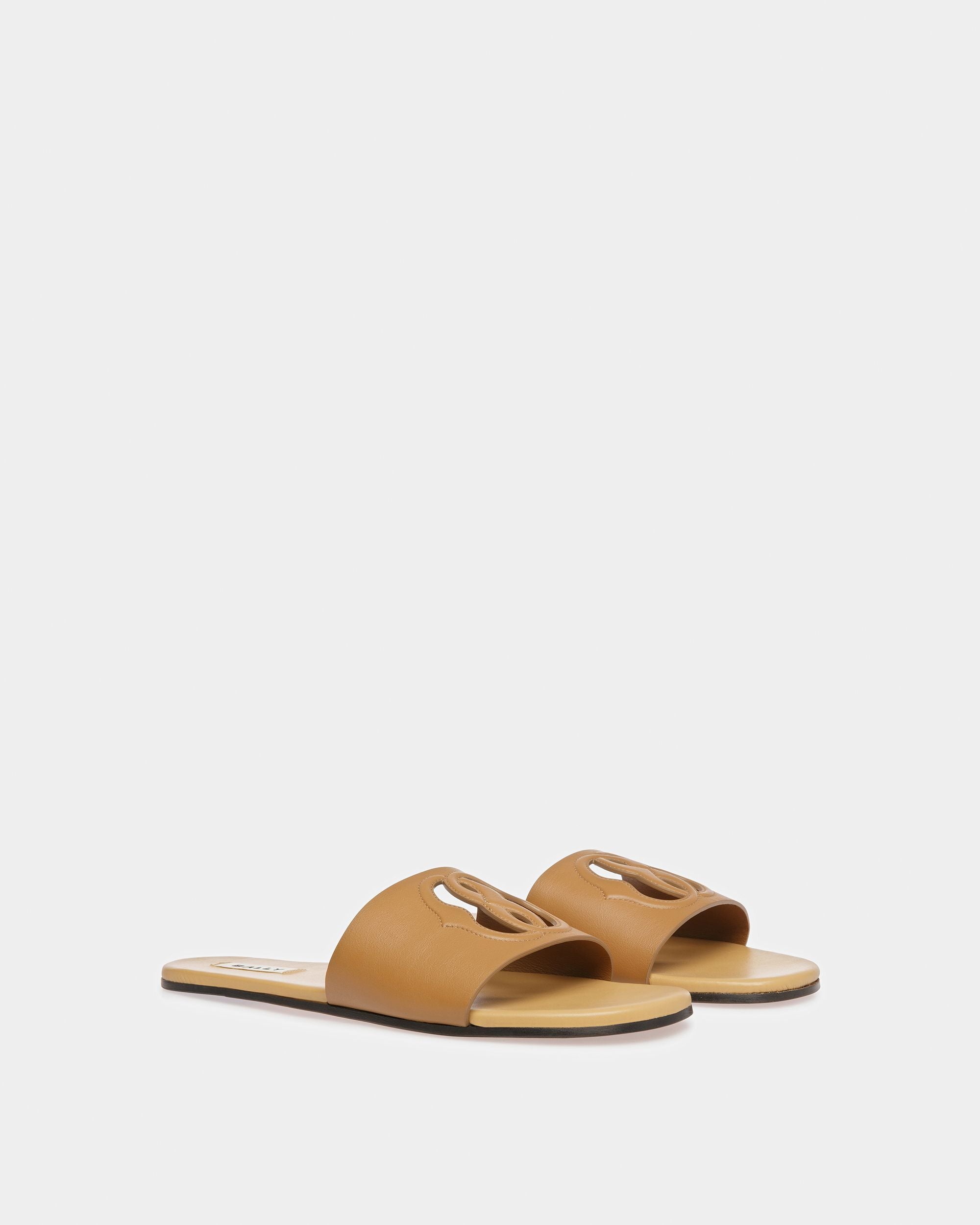 Sandale San Fernando En Cuir Marron - Homme - Bally - 02