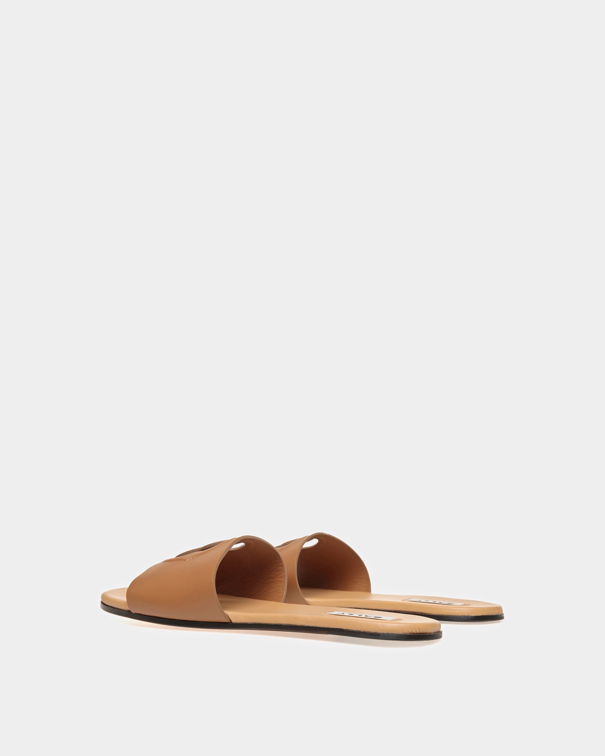 Sandale San Fernando En Cuir Marron - Homme - Bally - 03