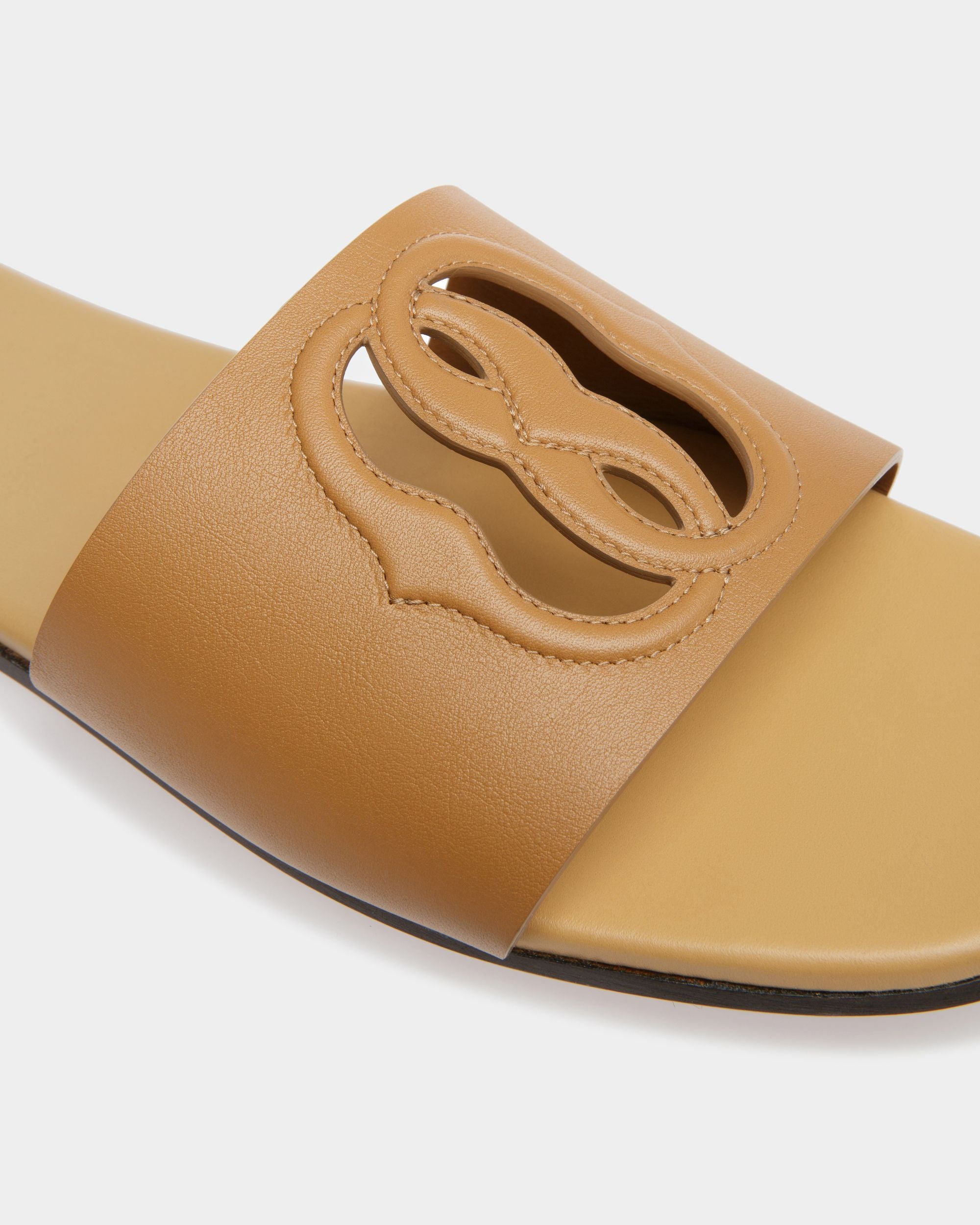 Sandale San Fernando En Cuir Marron - Homme - Bally - 05