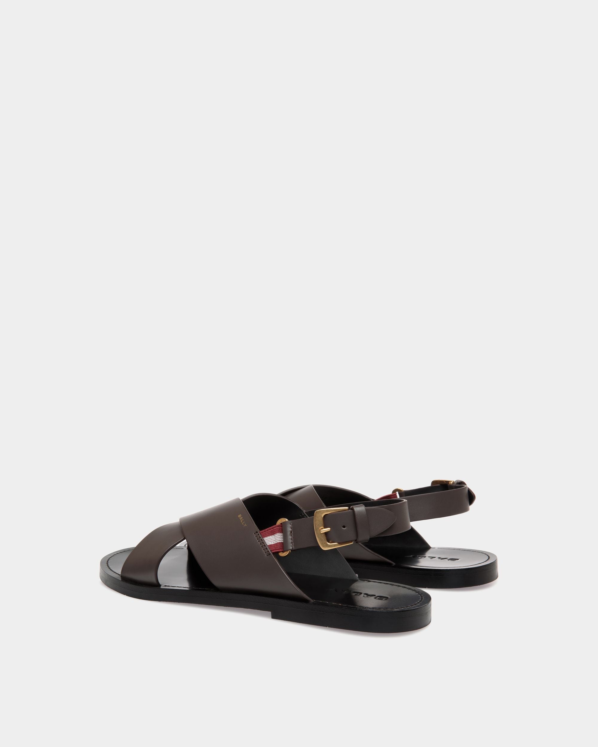 Chateau Sandal In Brown Bovine - Homme - Bally - 03