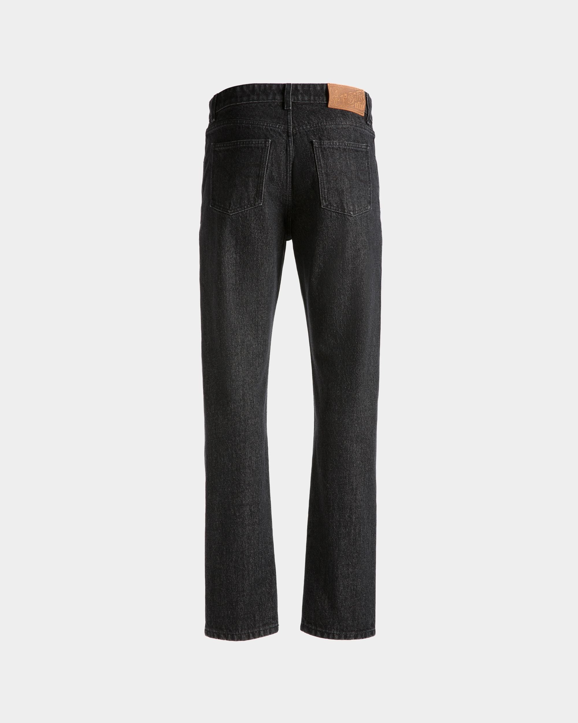 Pantalon 5 Poches En Coton Gris - Homme - Bally - 08