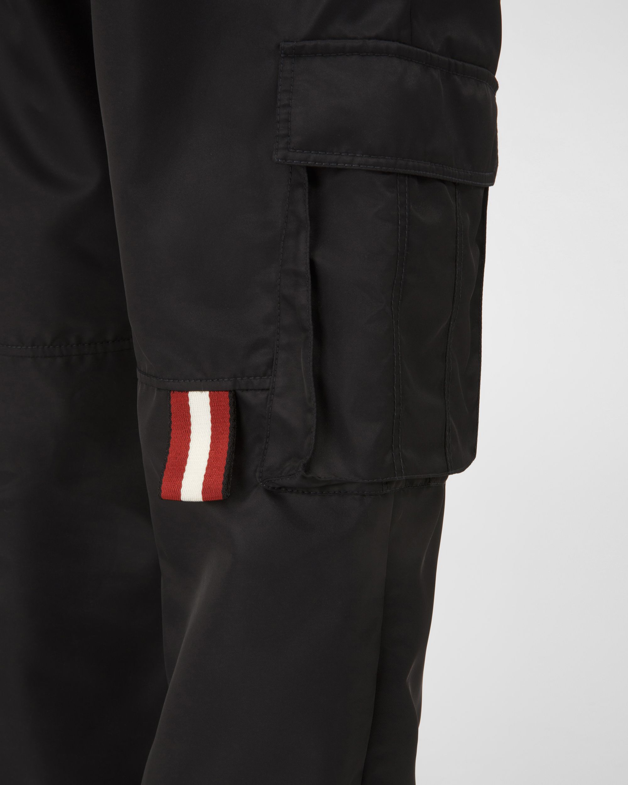 Pantalon En Nylon Recyclé Noir - Homme - Bally - 02