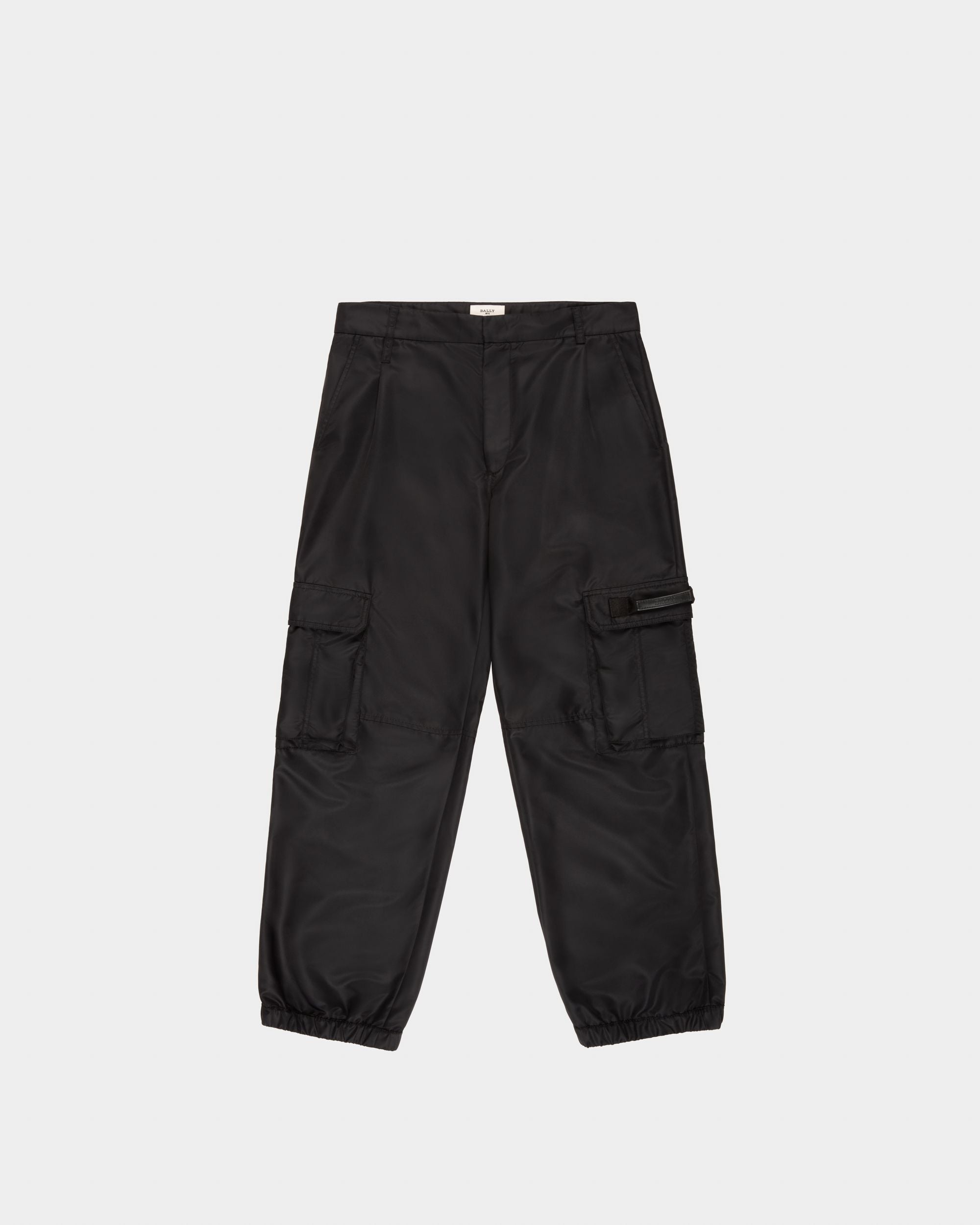Pantalon En Nylon Recyclé Noir - Homme - Bally - 04