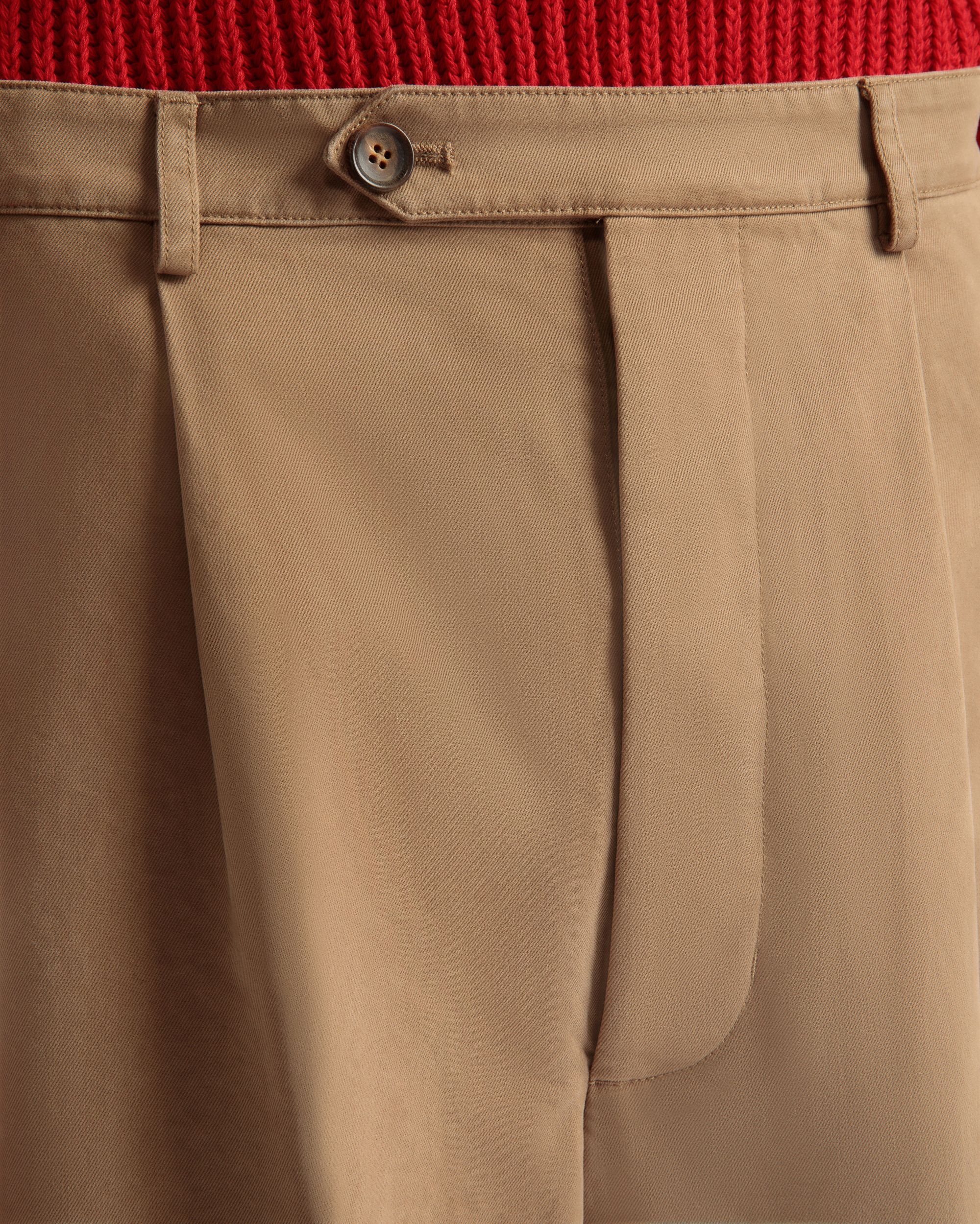 Pantalon En Coton Camel - Homme - Bally - 04