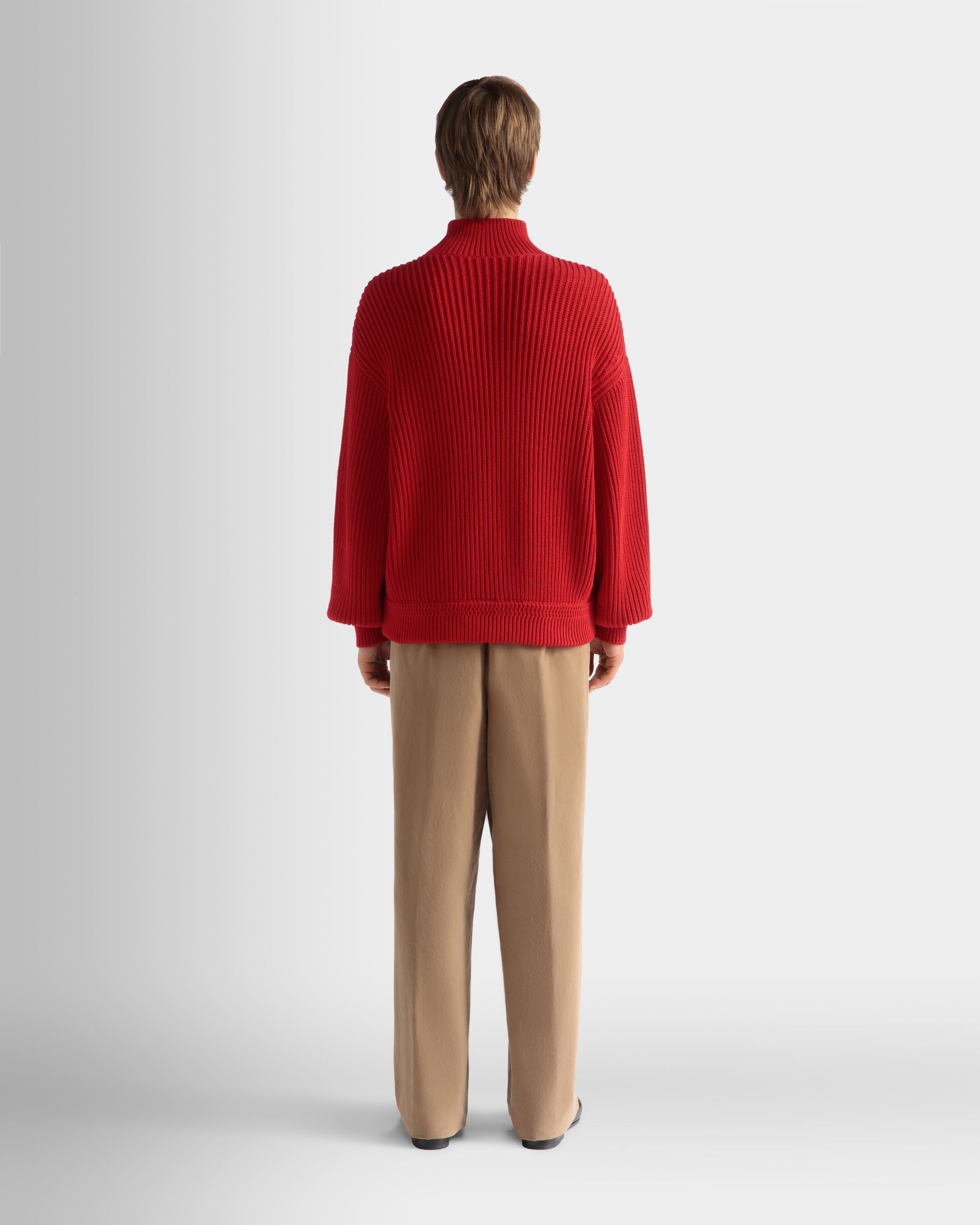 Pantalon En Coton Camel - Homme - Bally - 06