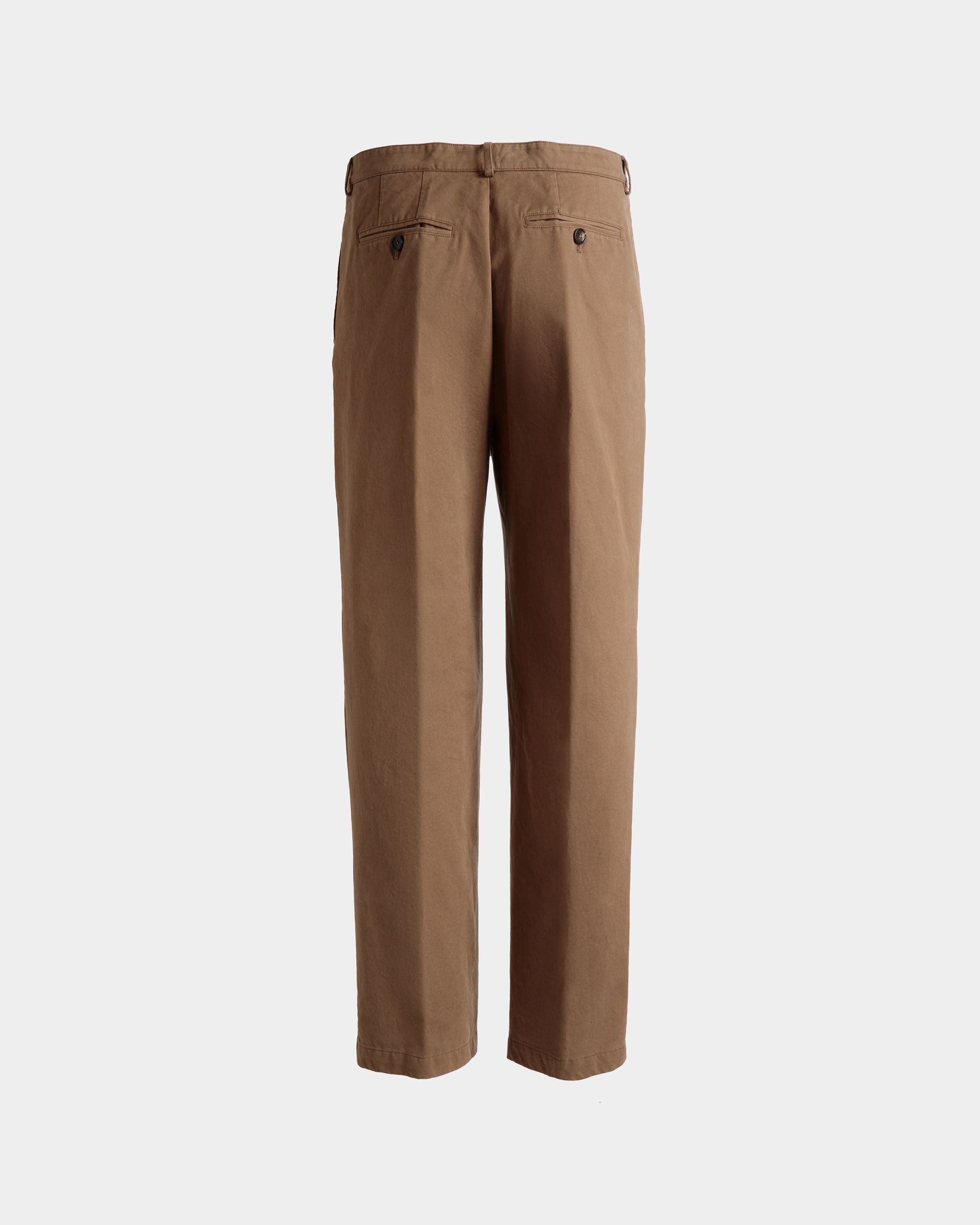 Pantalon En Coton Camel - Homme - Bally - 07