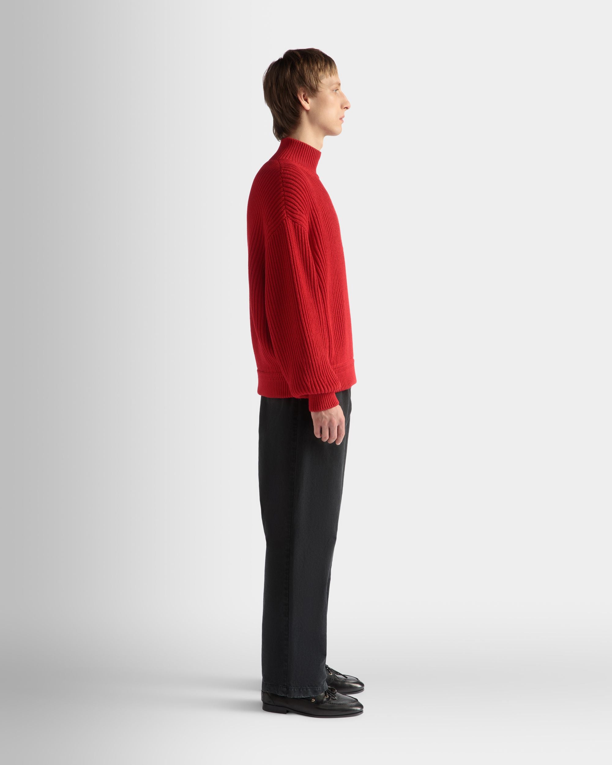 Pantalon En Coton Noir - Homme - Bally - 05