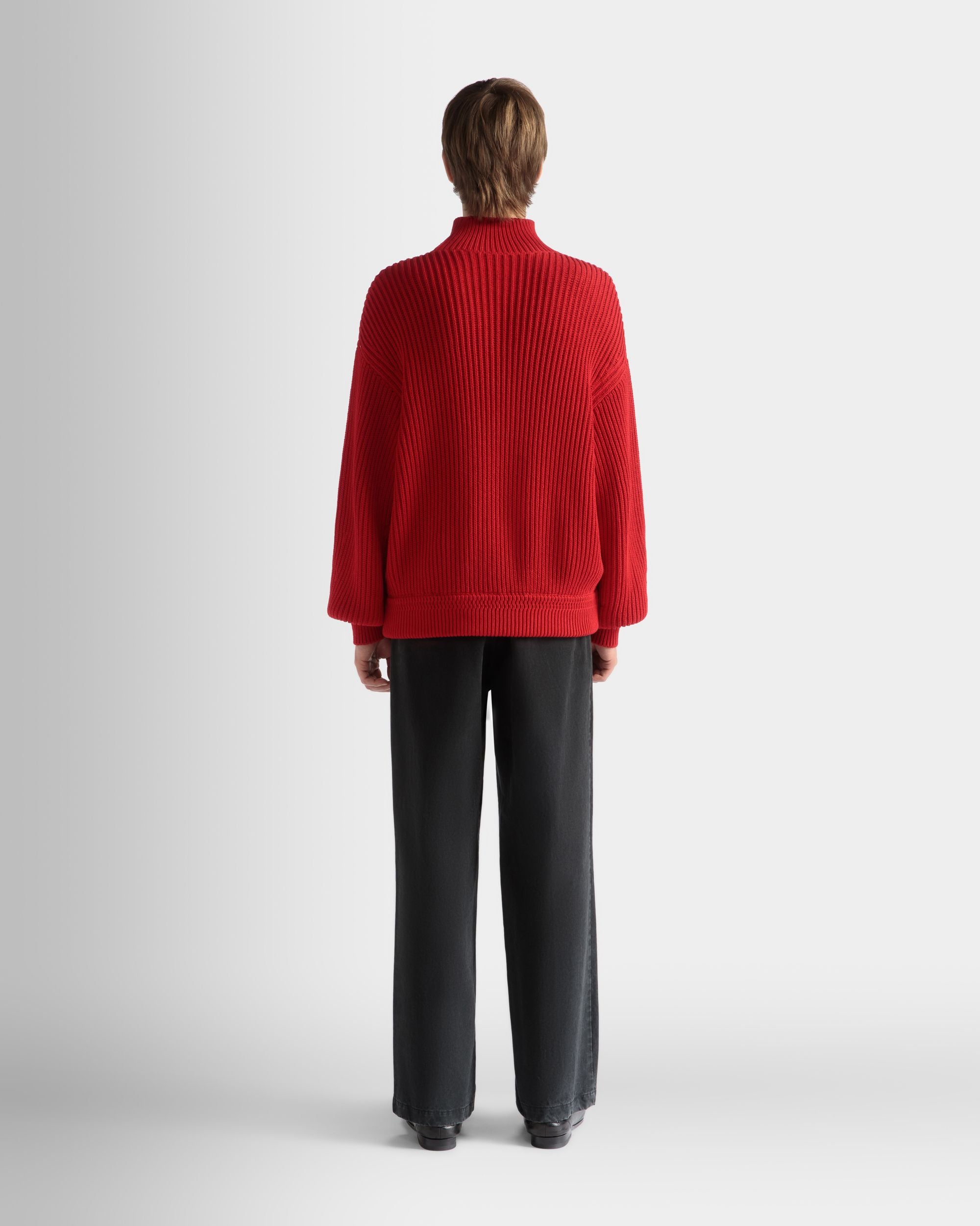 Pantalon En Coton Noir - Homme - Bally - 06