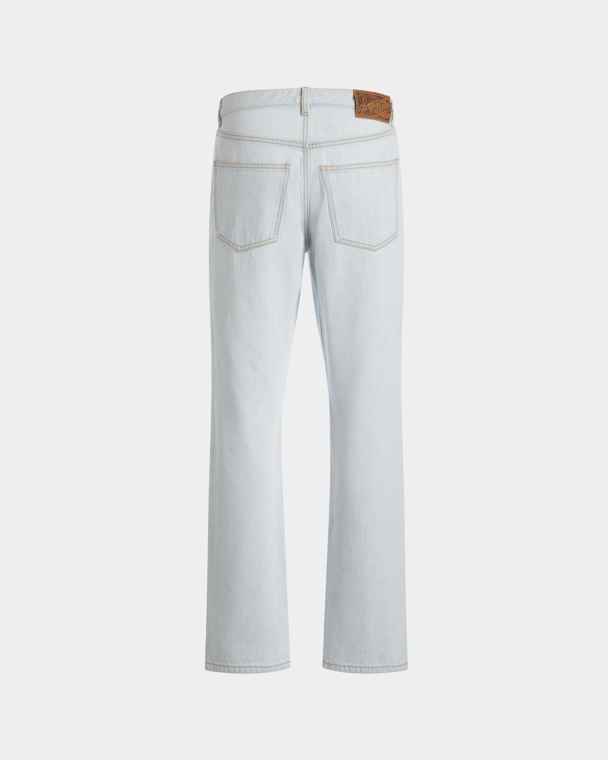 Pantalon En Denim De Coton Light Blue - Homme - Bally - 07