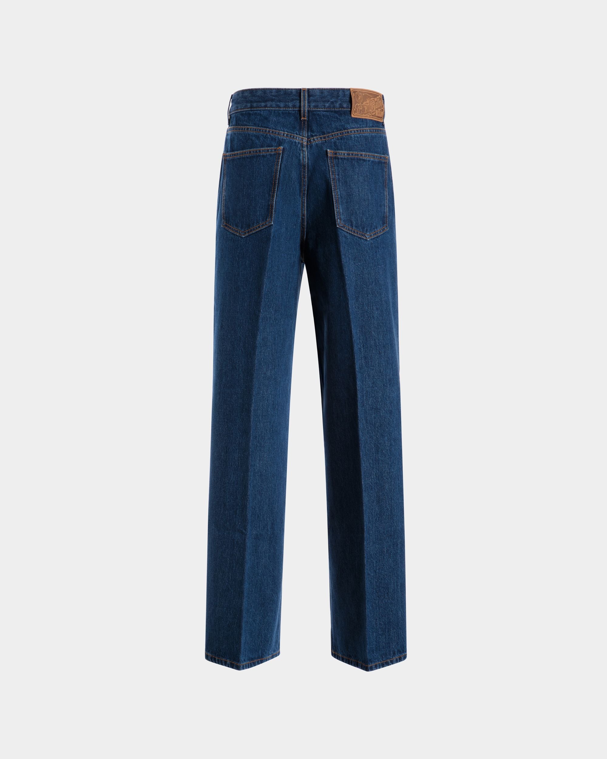 Trousers Denim In Blue Cotton - Homme - Bally - 03