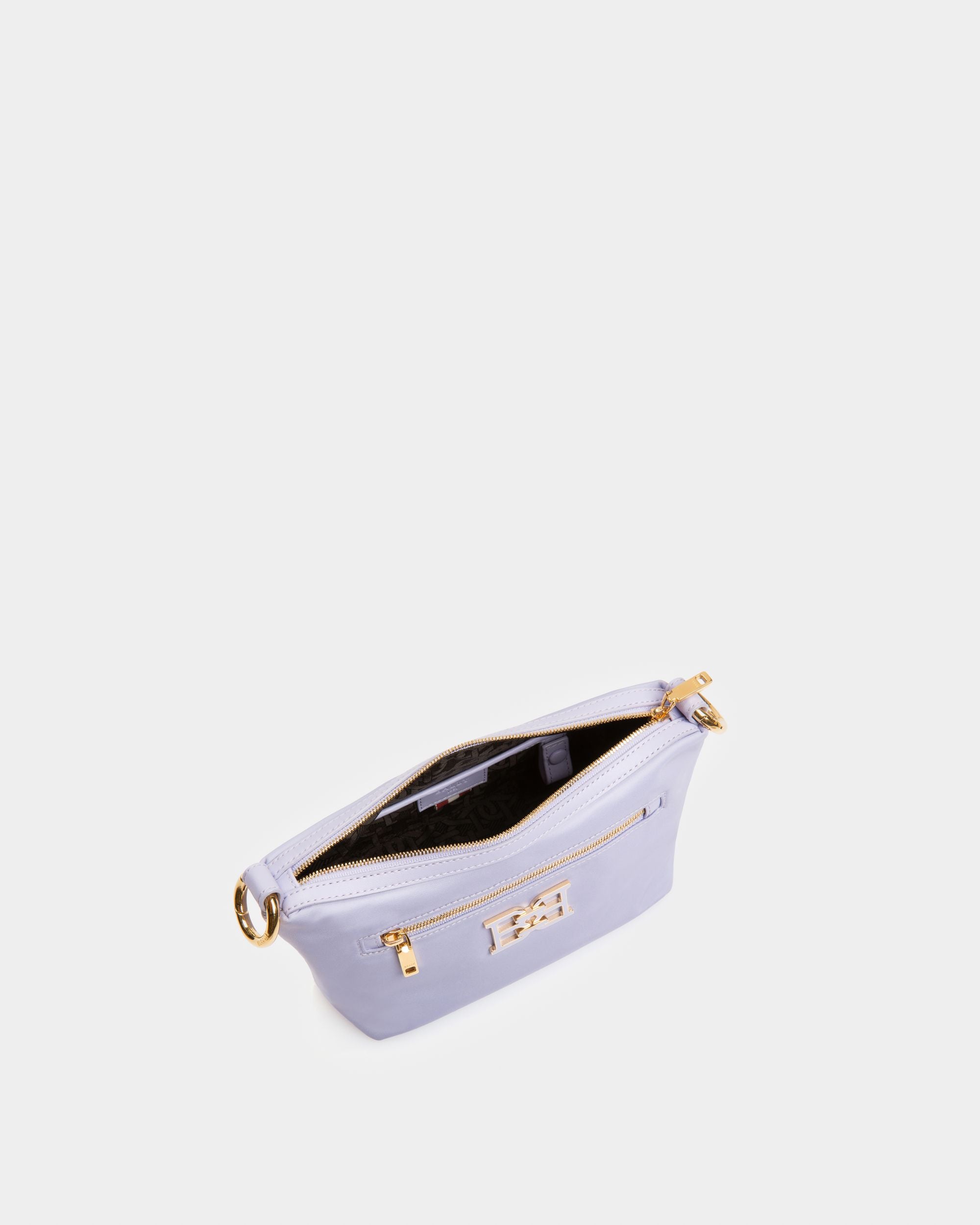 Eyfel Sac À Bandoulière En Nylon Violet - Femme - Bally - 04