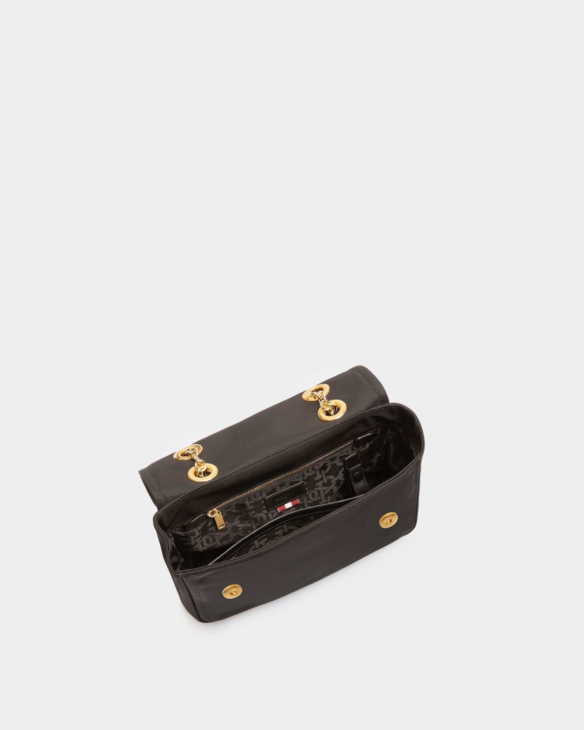 Ehrin Sac À Bandoulière En Nylon Noir - Femme - Bally - 05
