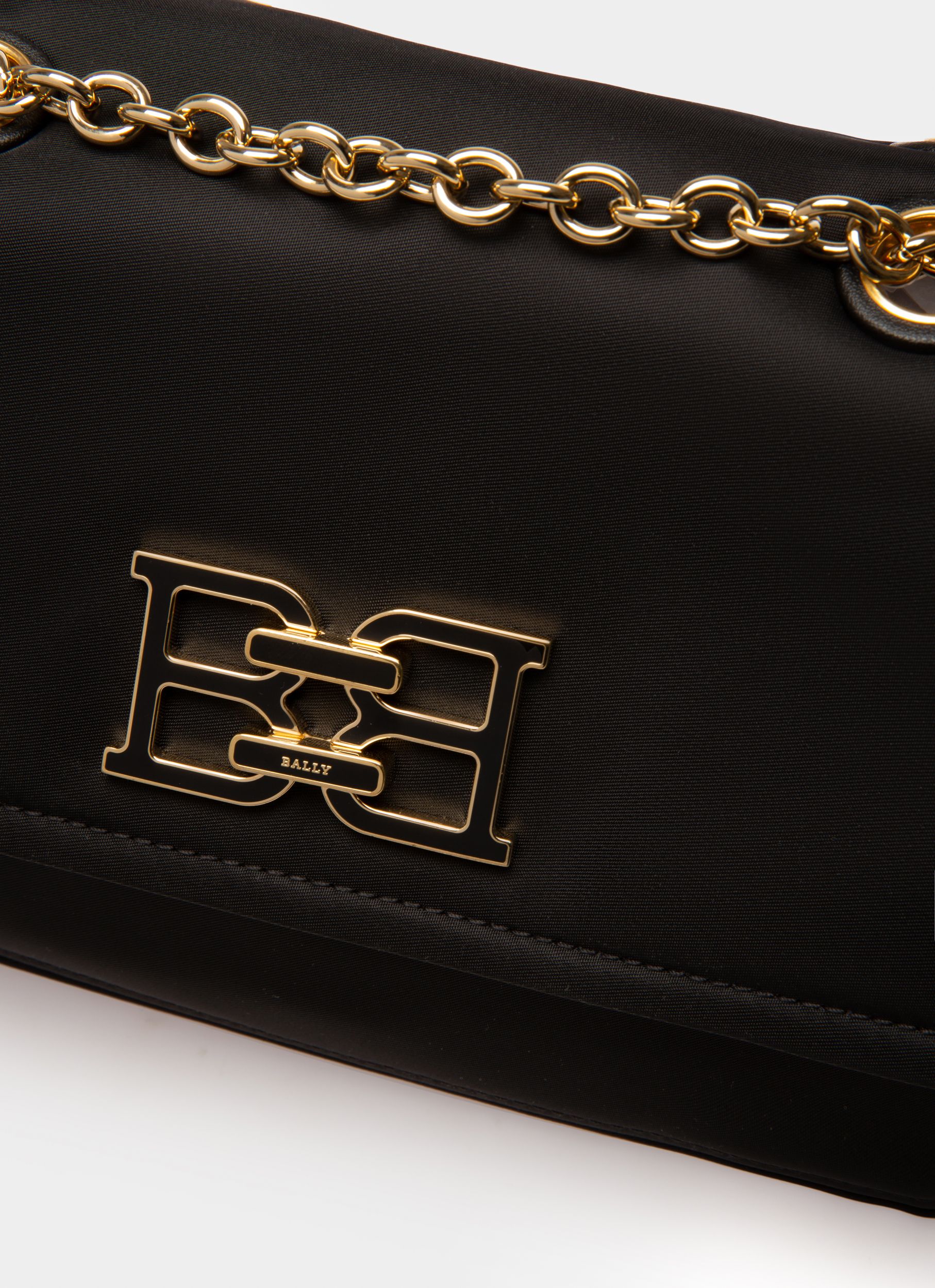 Ehrin Sac À Bandoulière En Nylon Noir - Femme - Bally - 06