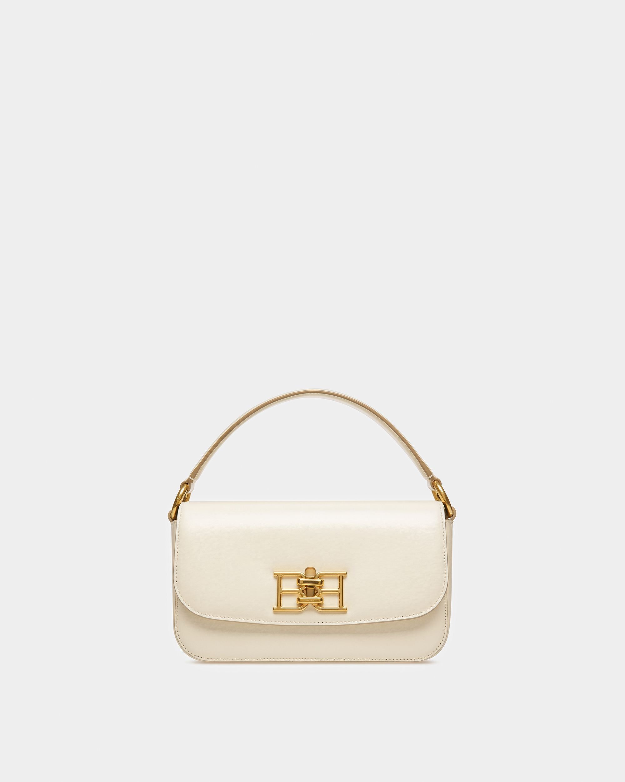 Brodye Sac À Bandoulière En Cuir Ivoire - Femme - Bally - 01