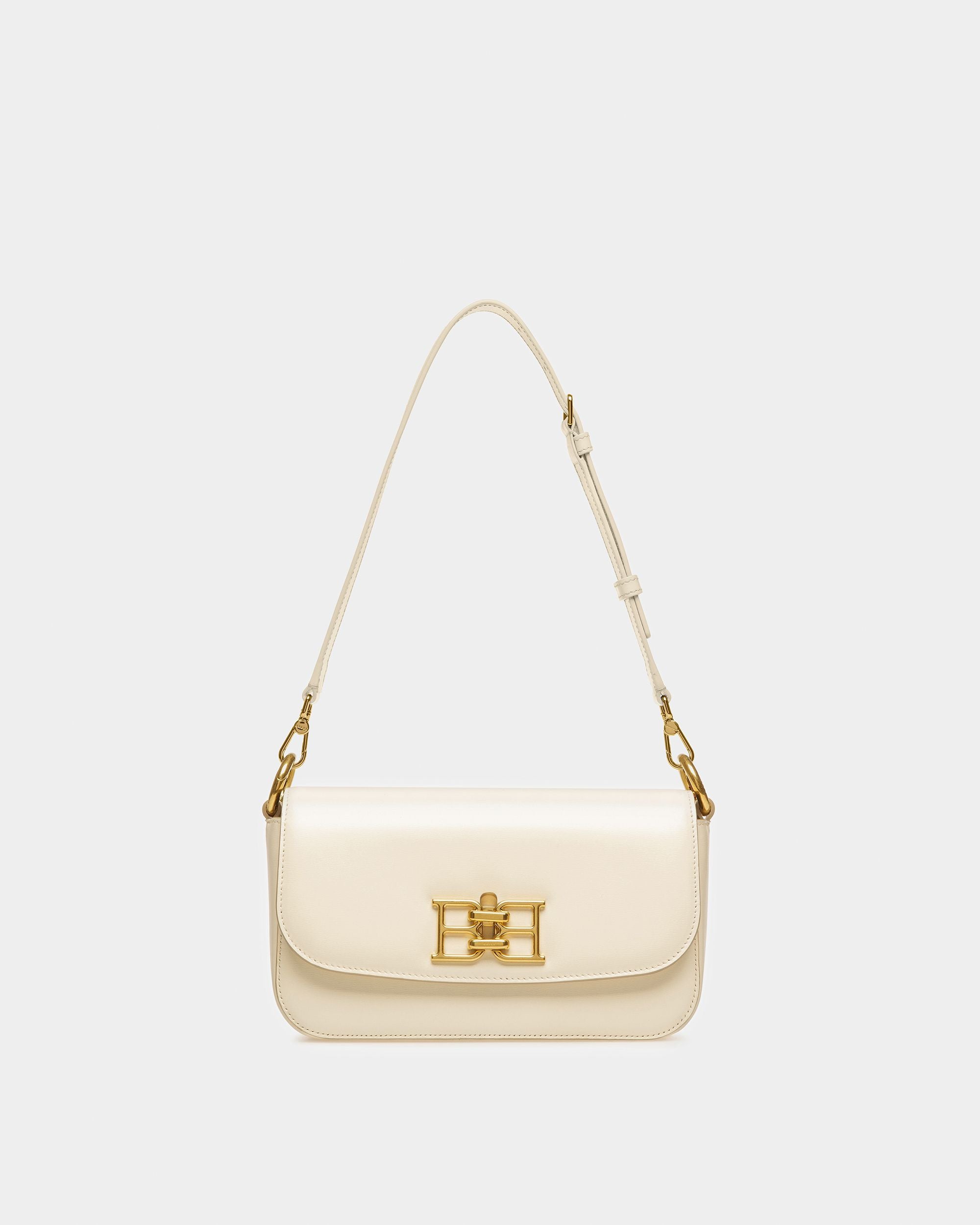 Brodye Sac À Bandoulière En Cuir Ivoire - Femme - Bally - 09