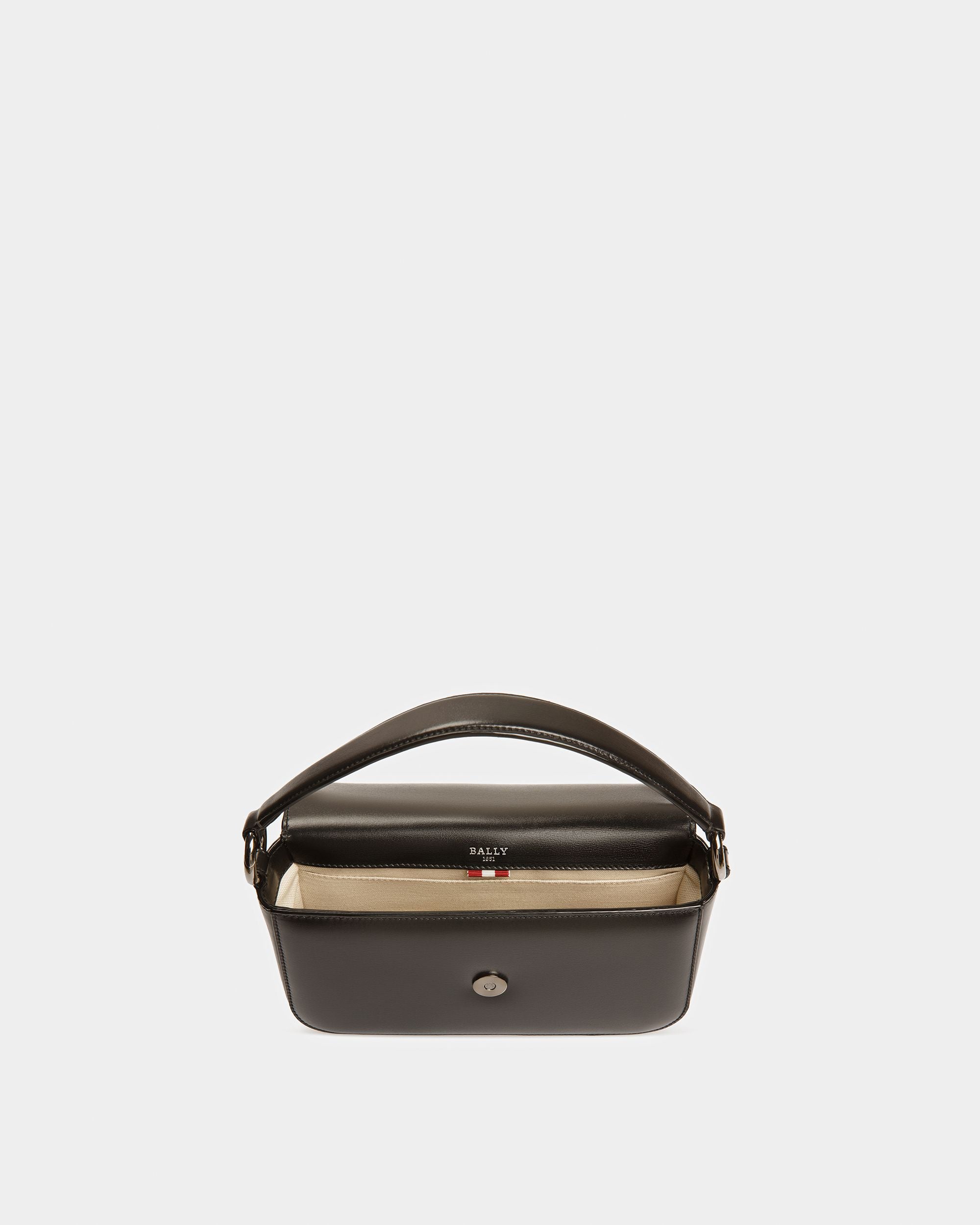 Brodye Sac À Bandoulière En Cuir Noir - Femme - Bally - 03