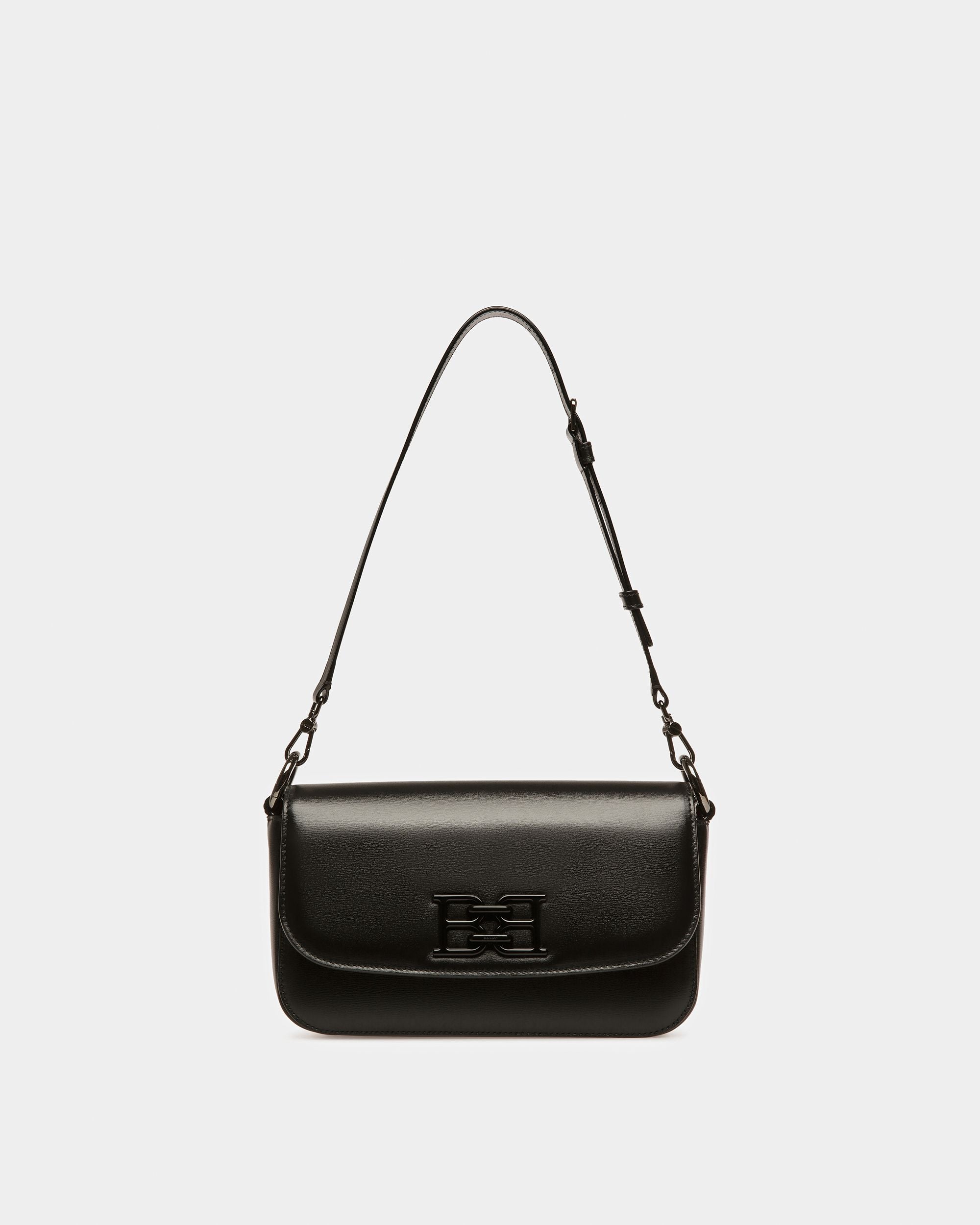 Brodye Sac À Bandoulière En Cuir Noir - Femme - Bally - 06