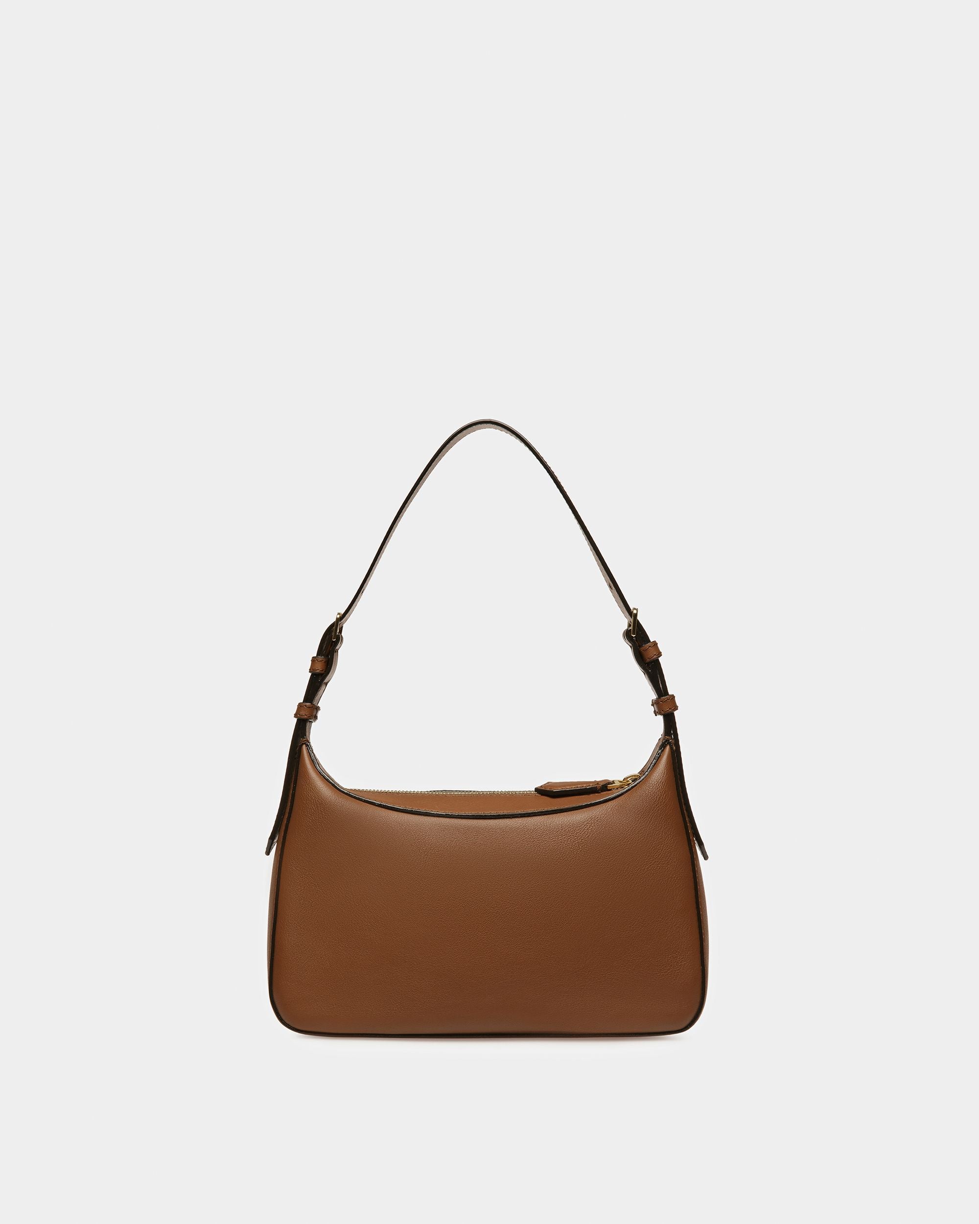 Coralye Sac À Bandoulière En Cuir Marron - Femme - Bally - 03