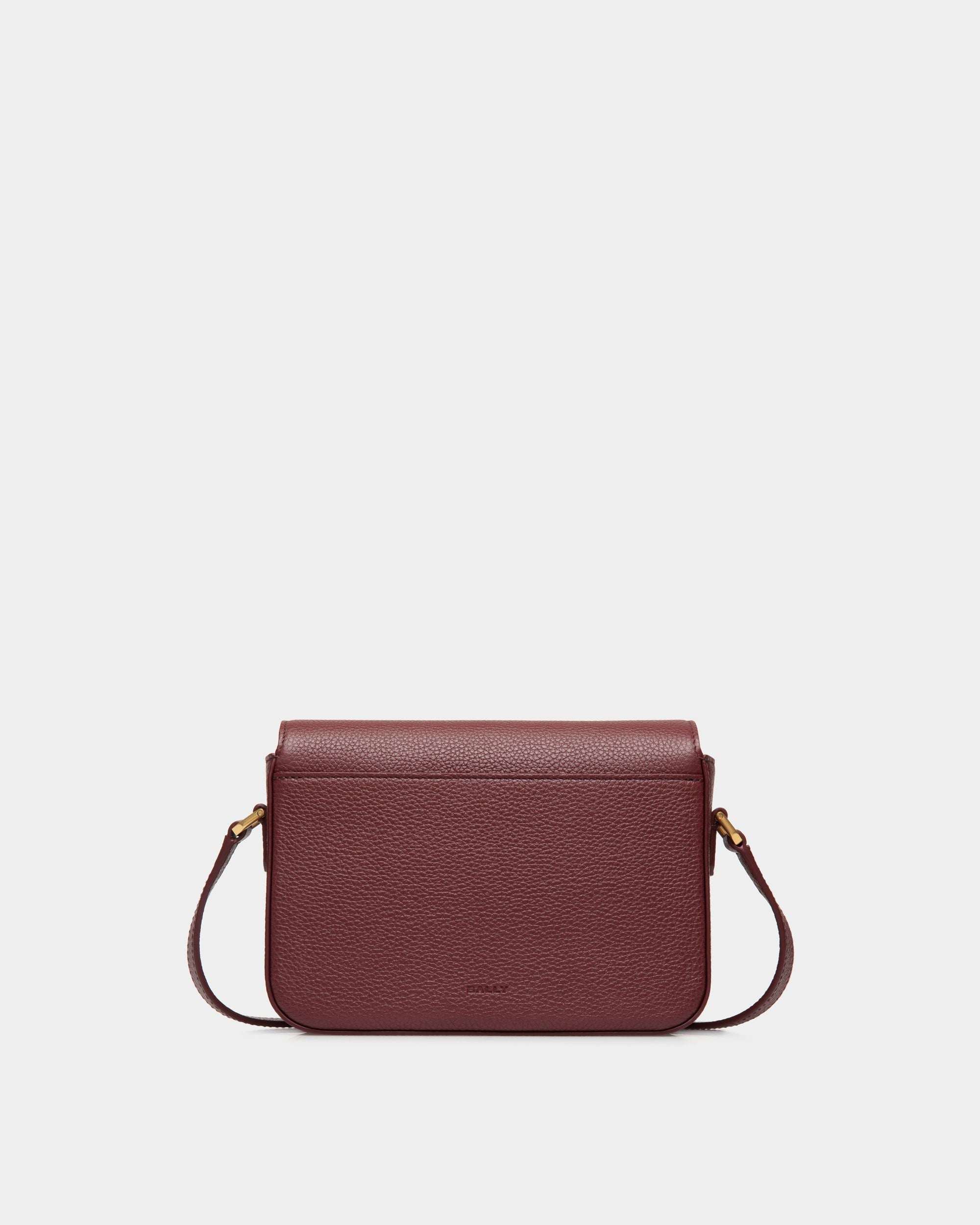 Petit Sac À Bandoulière Emblem En Cuir Grainé Andorra - Femme - Bally - 02