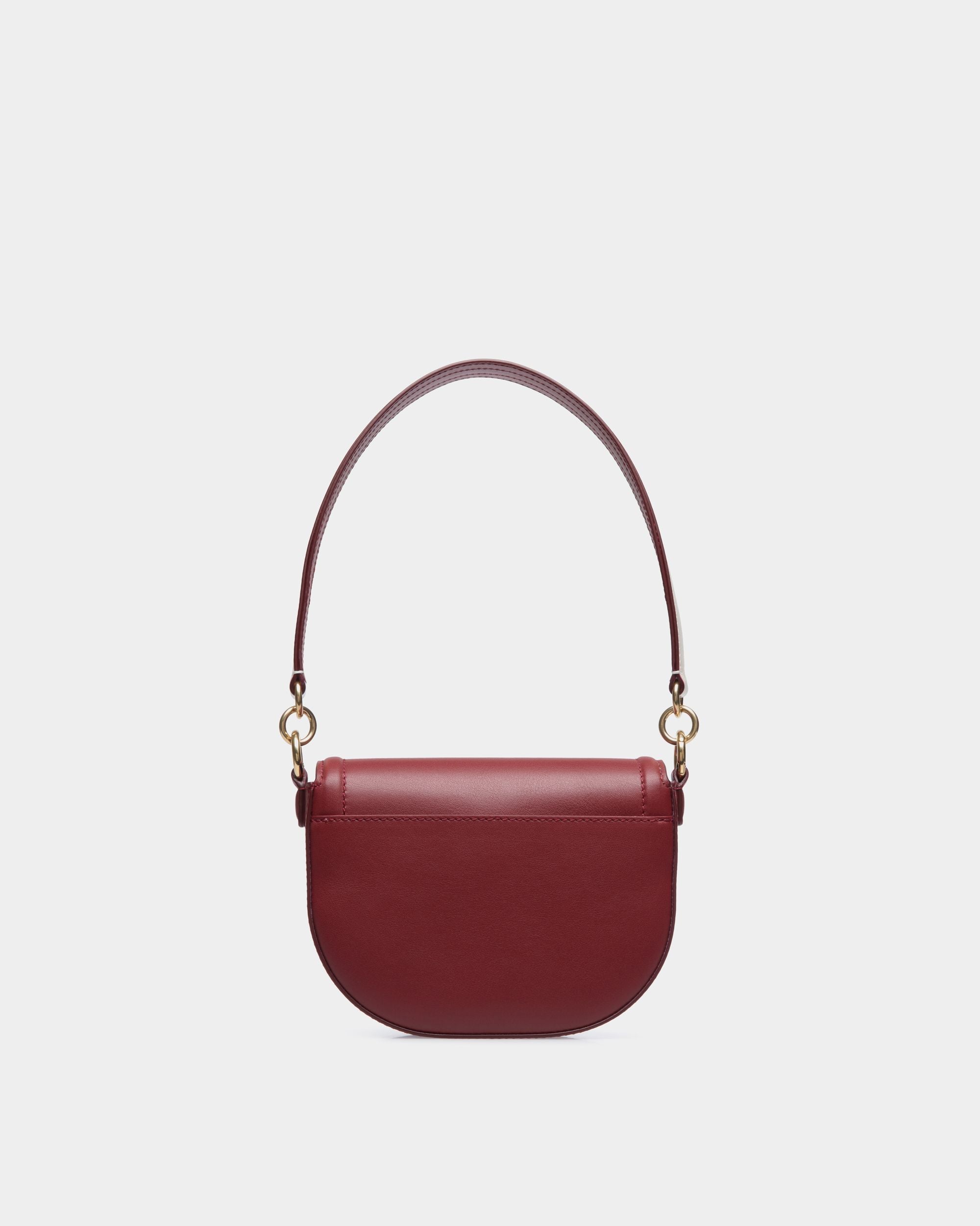 Code Cross Body In Red Bovine - Femme - Bally - 02