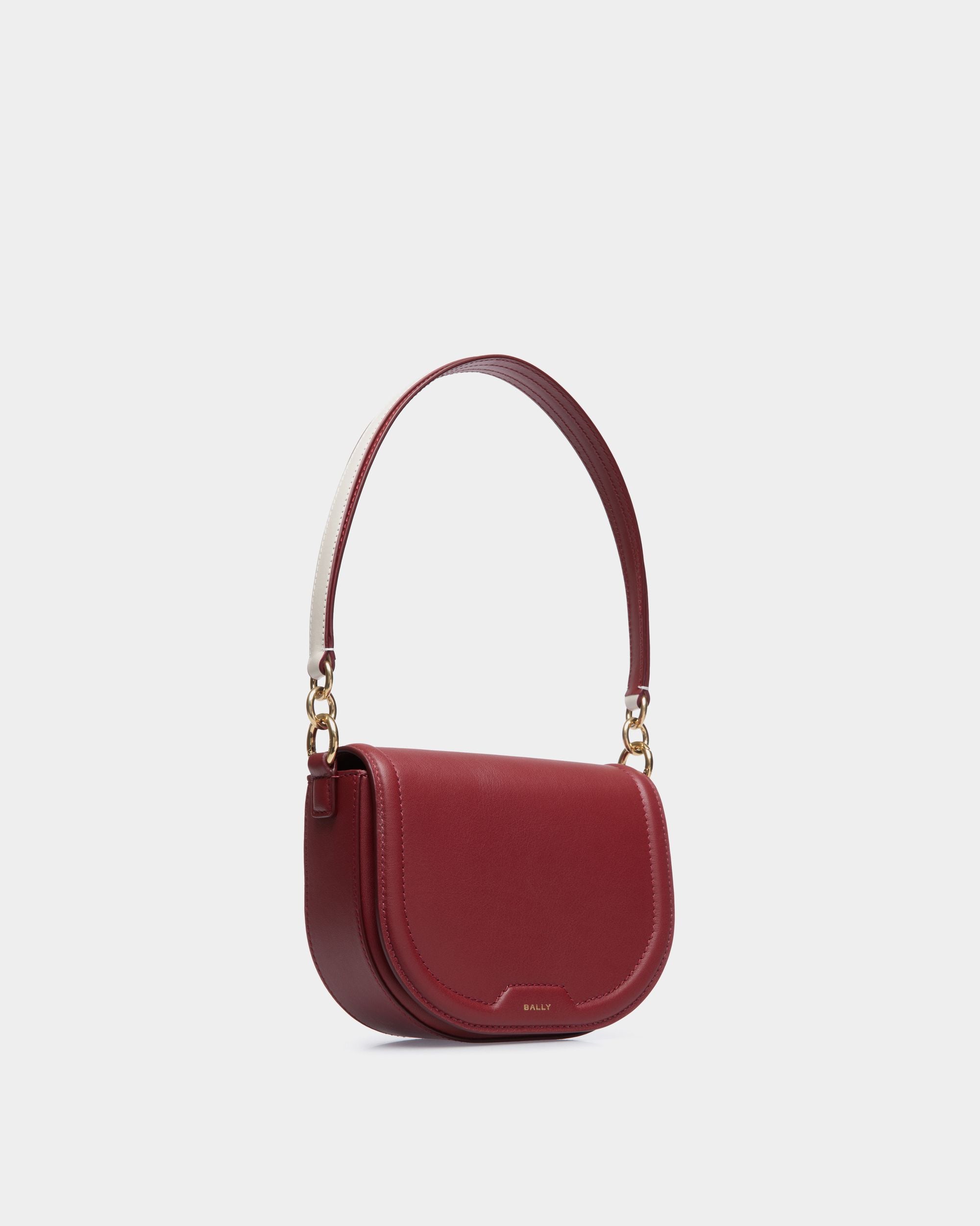 Code Cross Body In Red Bovine - Femme - Bally - 03