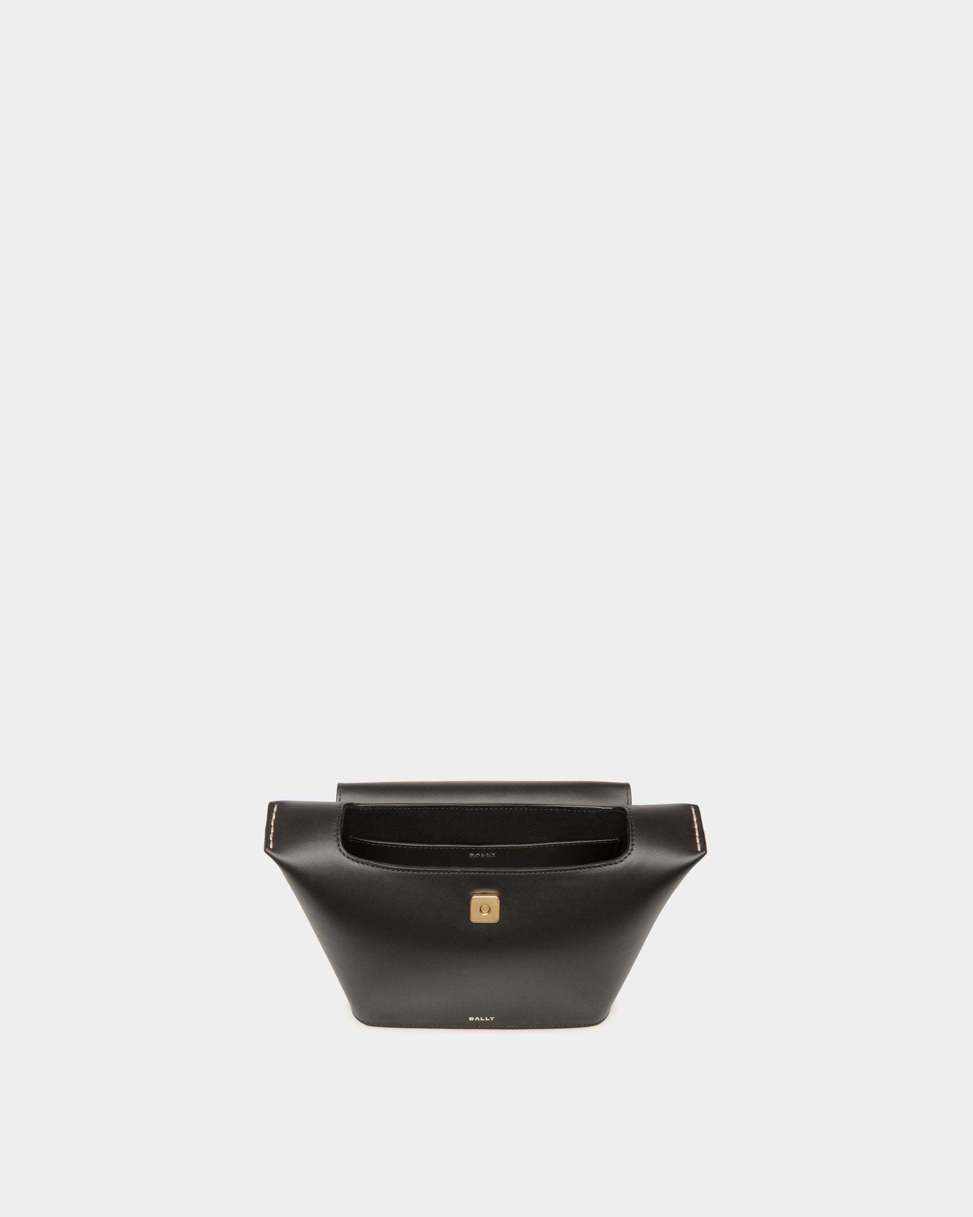 Sac À Anse Supérieure Belle En Cuir Noir - Femme - Bally - 05