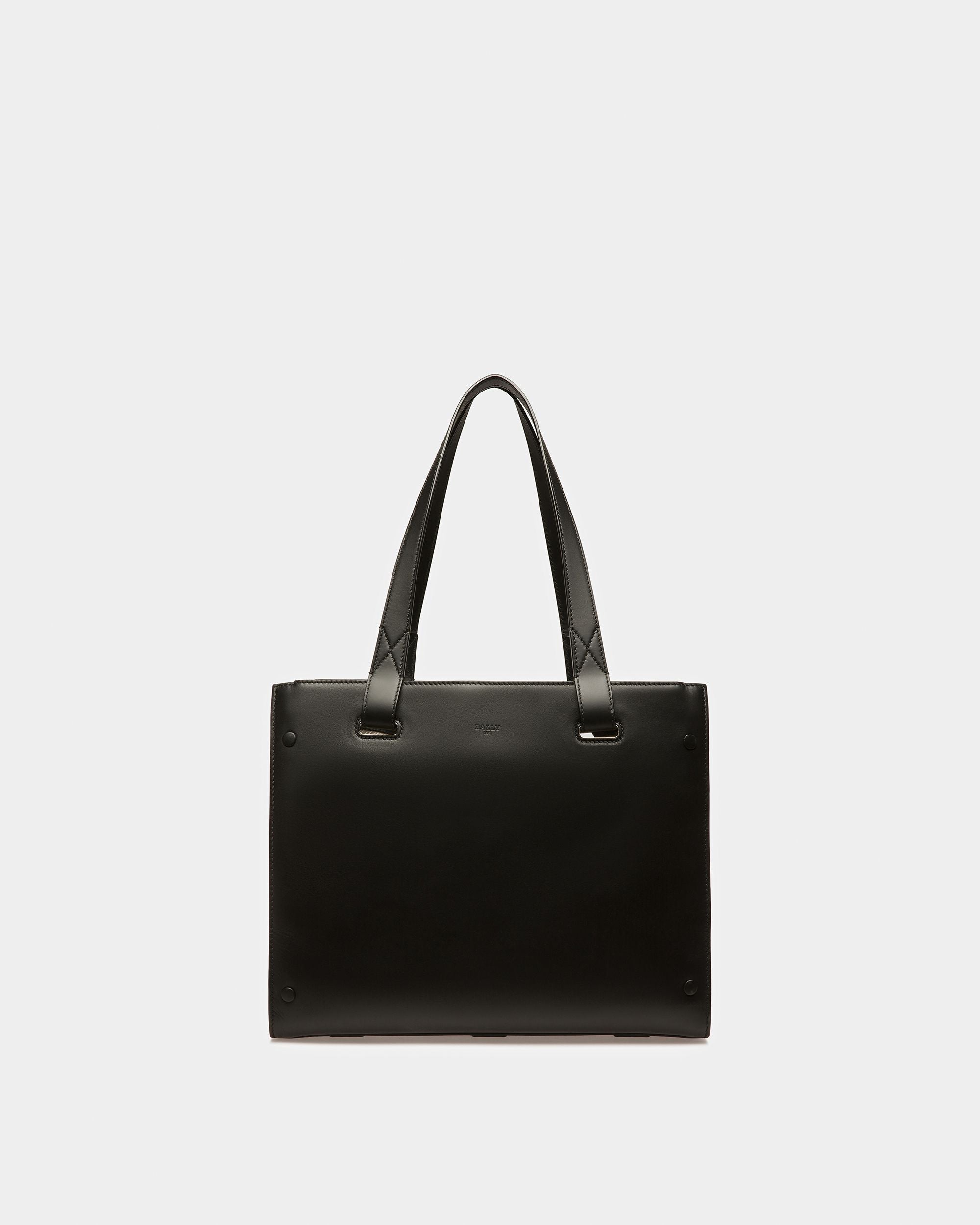 Arystea Fourre-tout En Cuir Noir - Femme - Bally - 07