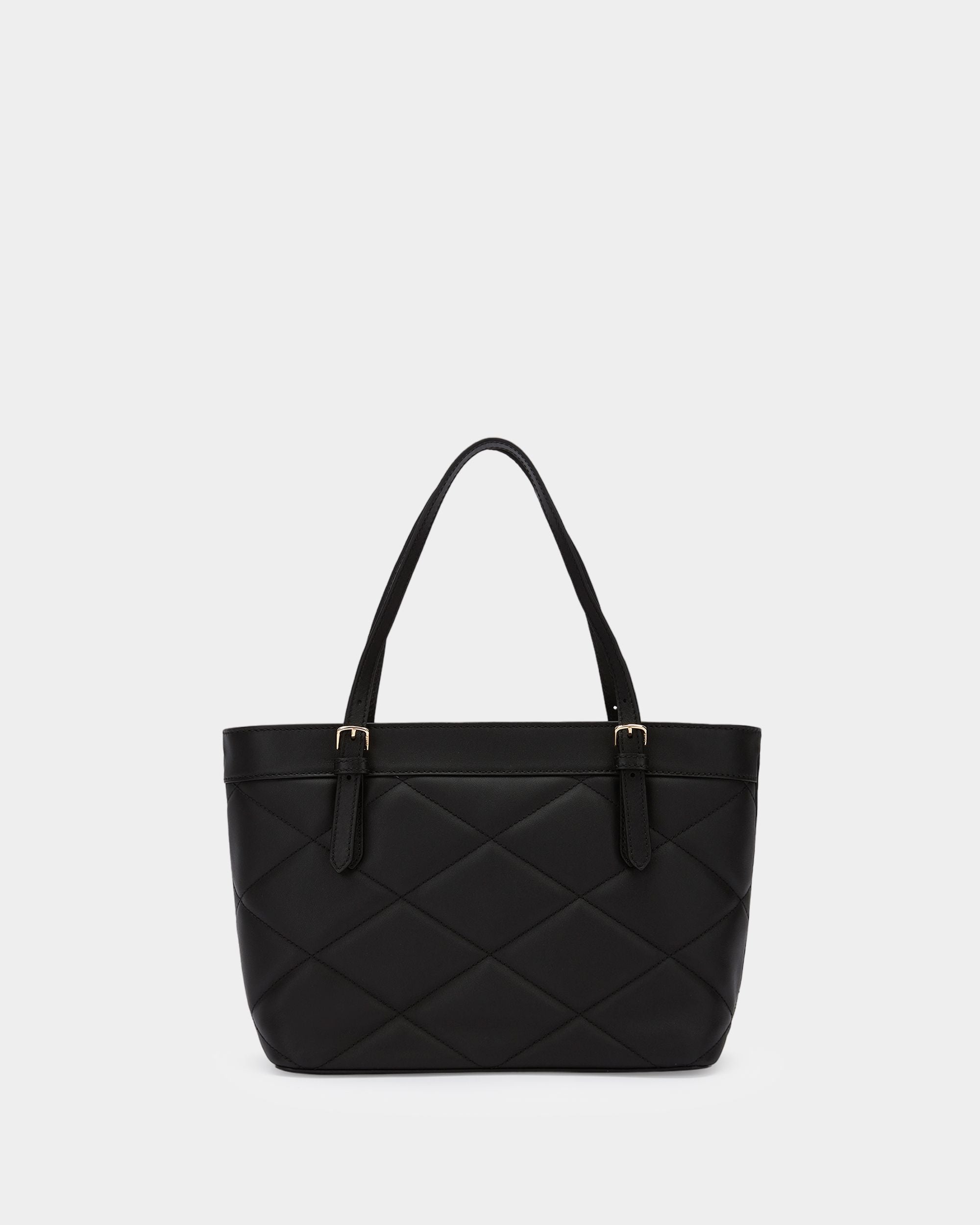 Cabas En Cuir Noir - Femme - Bally - 02