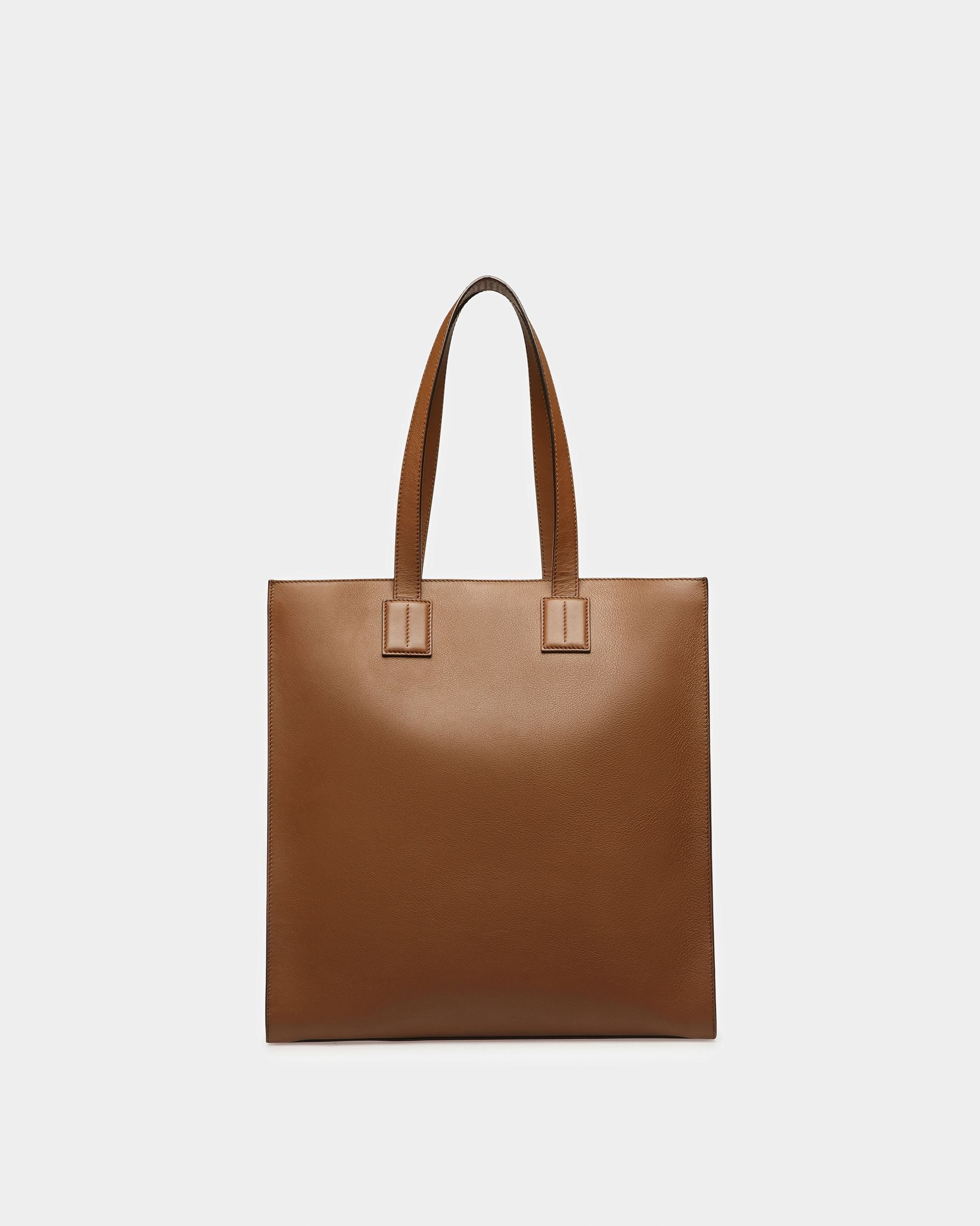 Crystalia Fourre-tout En Cuir Marron - Femme - Bally - 03