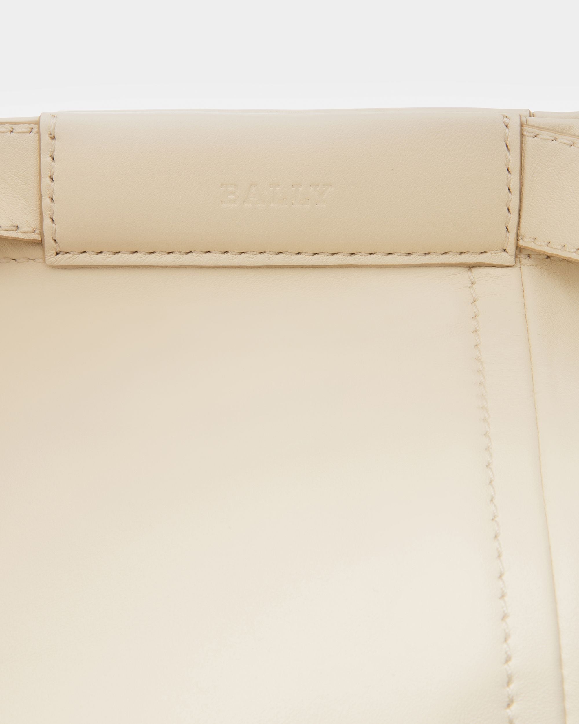 Billboard Fourre-Tout En Cuir Beige - Femme - Bally - 04
