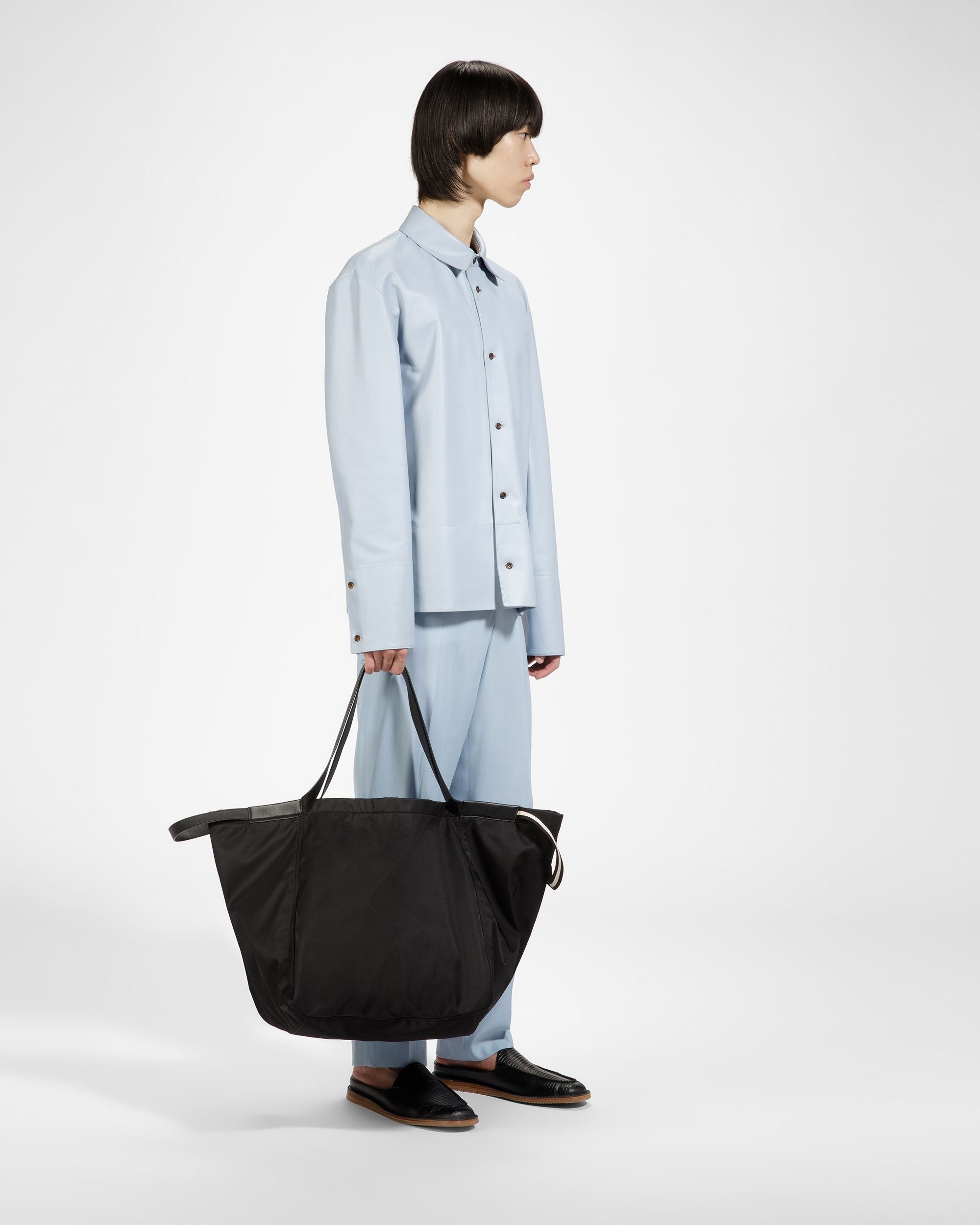 Billboard Fourre-Tout En Cuir Noir - Femme - Bally - 03