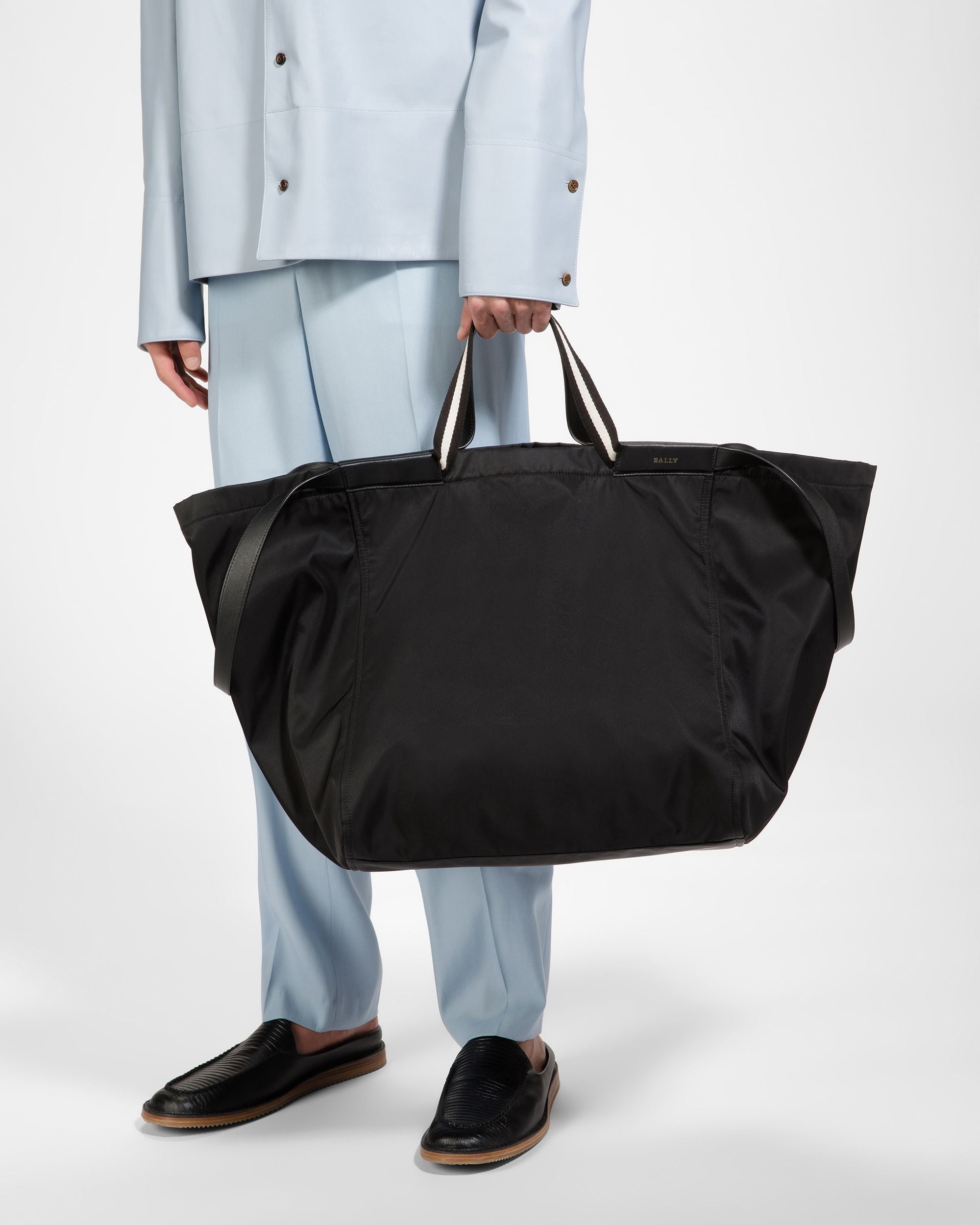 Billboard Fourre-Tout En Cuir Noir - Femme - Bally - 07