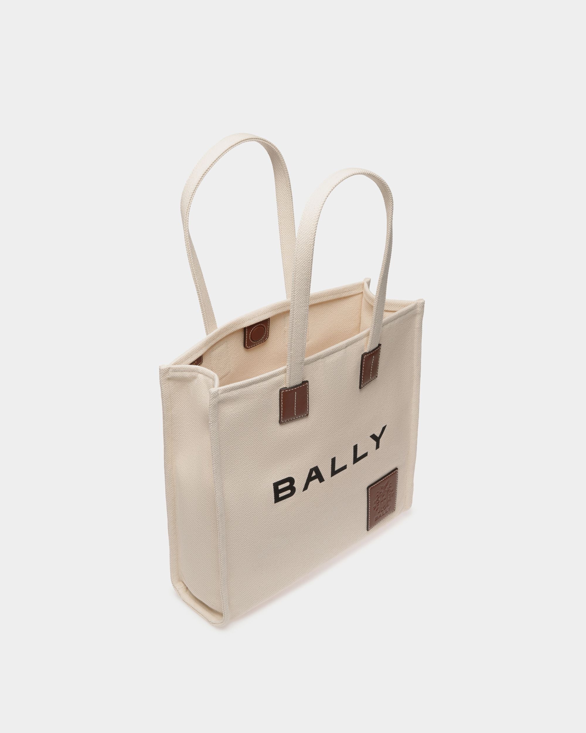 Sac Cabas Akelei En Toile - Femme - Bally - 05